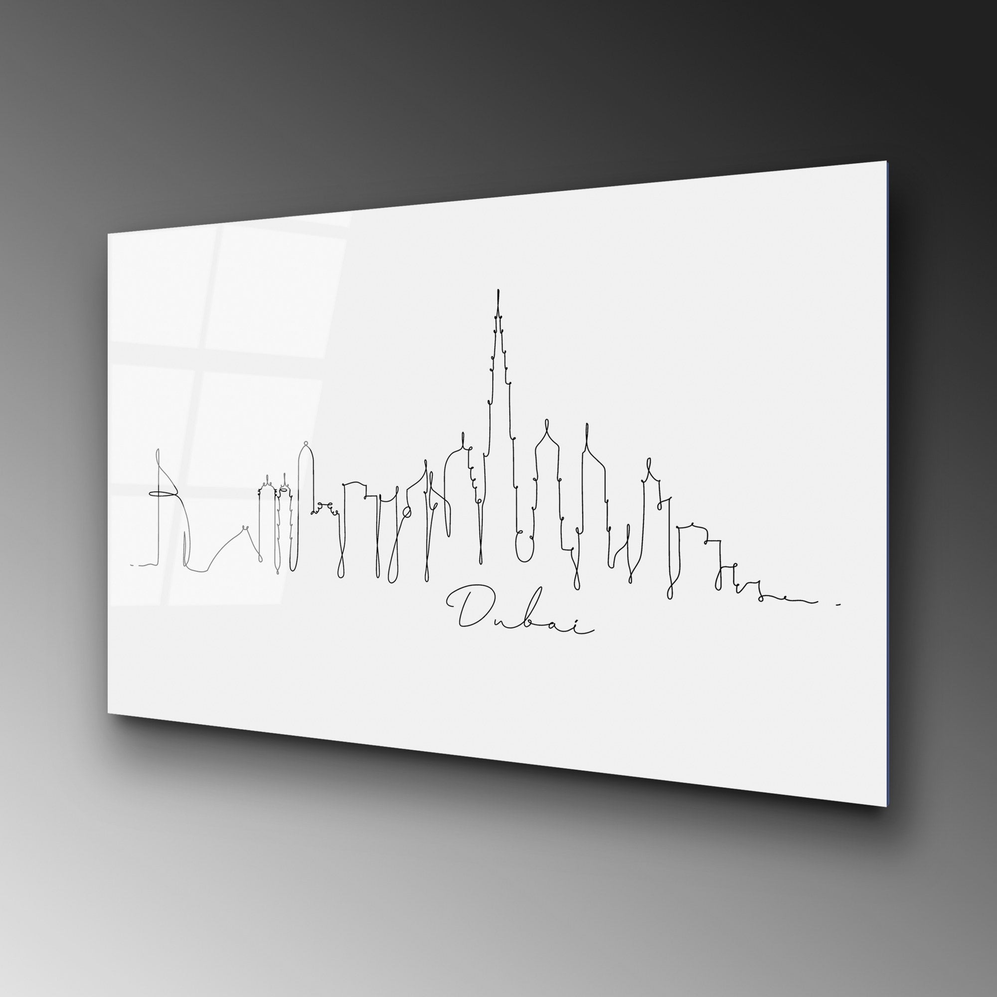 Quadro Decorativo em Vidro Temperado Multicolor 70x100 cm (4 mm) – UV-239