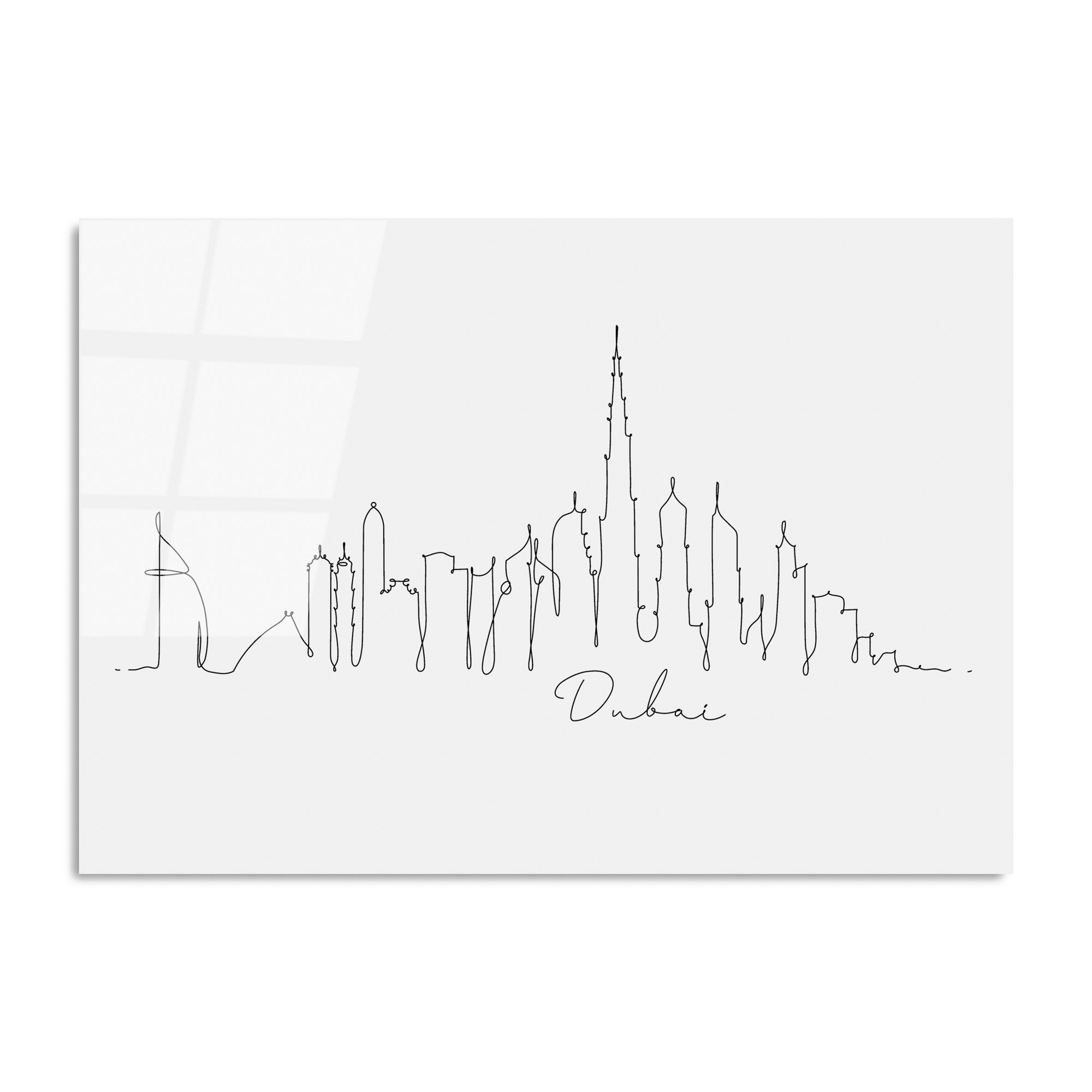 Quadro Decorativo em Vidro Temperado Multicolor 70x100 cm (4 mm) – UV-239