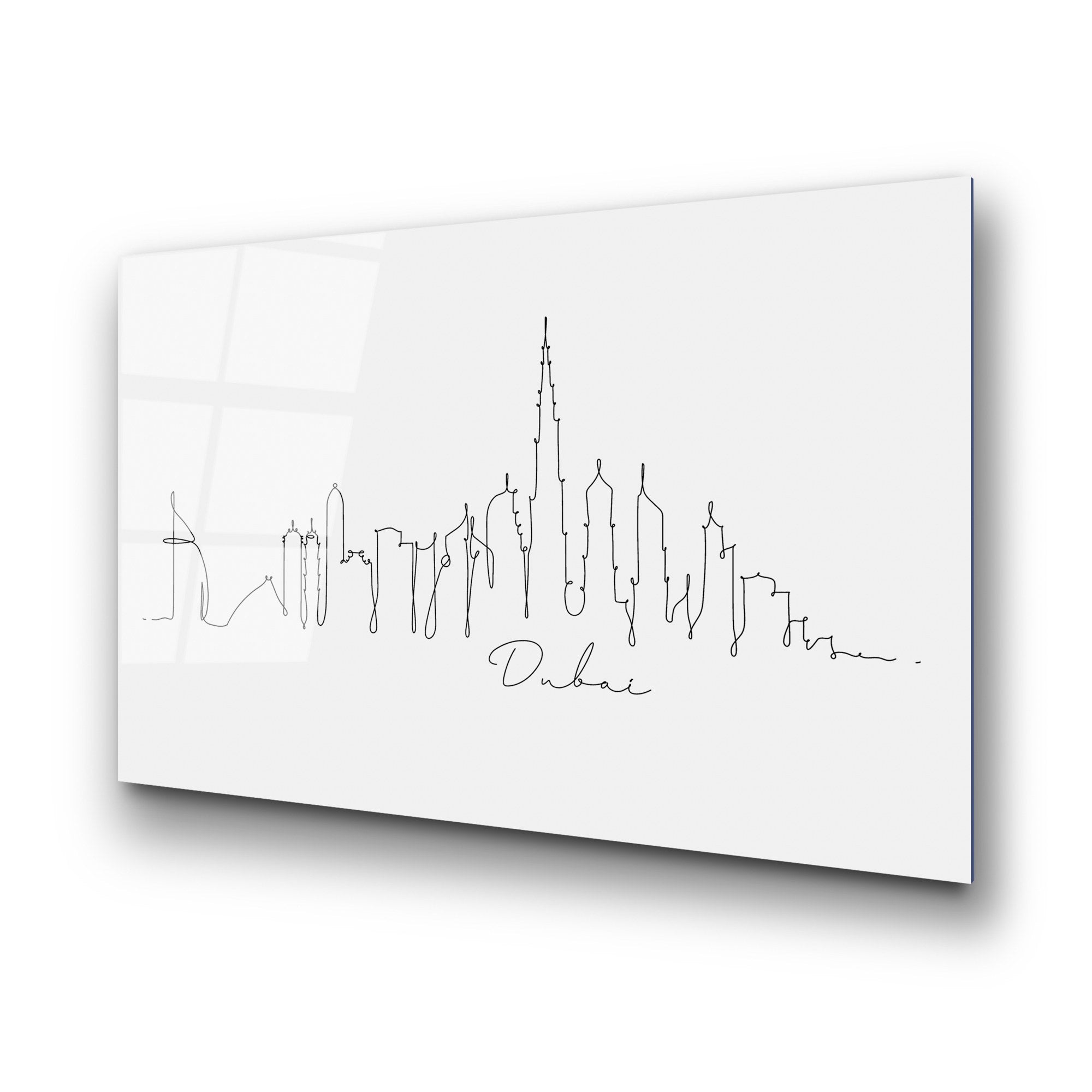 Quadro Decorativo em Vidro Temperado Multicolor 70x100 cm (4 mm) – UV-239