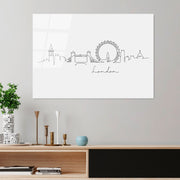 Quadro Decorativo em Vidro Temperado 4 mm UV-240 — 70 x 100 cm, Multicolor