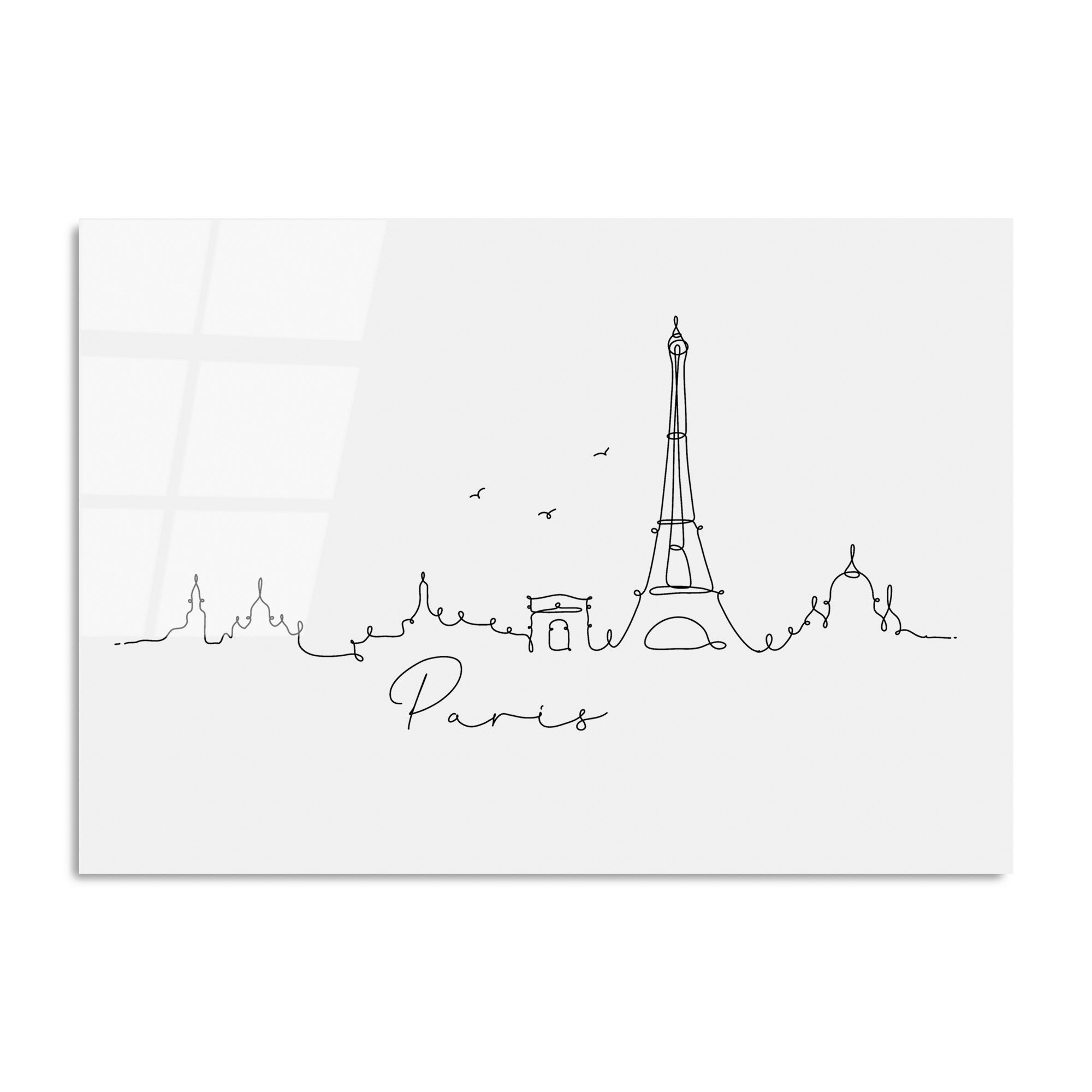 Quadro Decorativo em Vidro Temperado UV-242, Multicolor, 70 x 100 cm (4 mm)