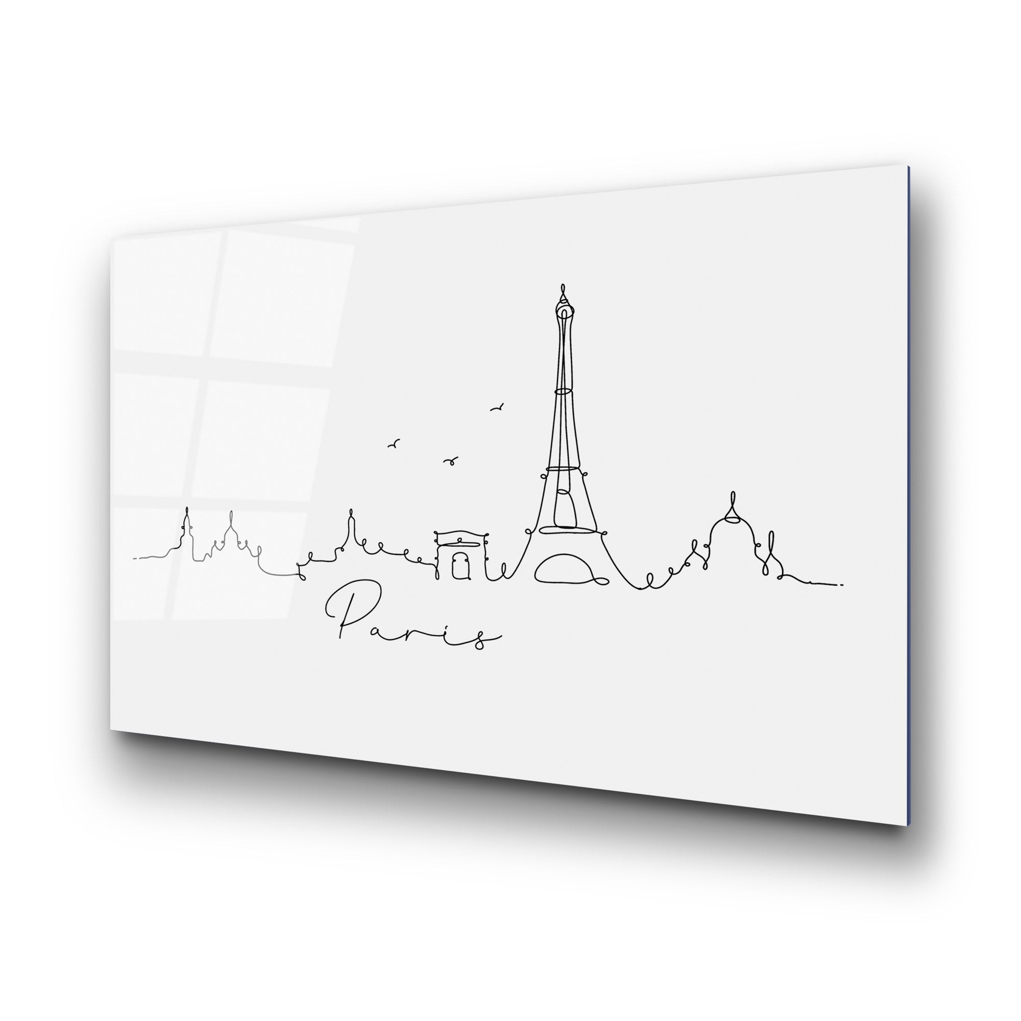 Quadro Decorativo em Vidro Temperado UV-242, Multicolor, 70 x 100 cm (4 mm)