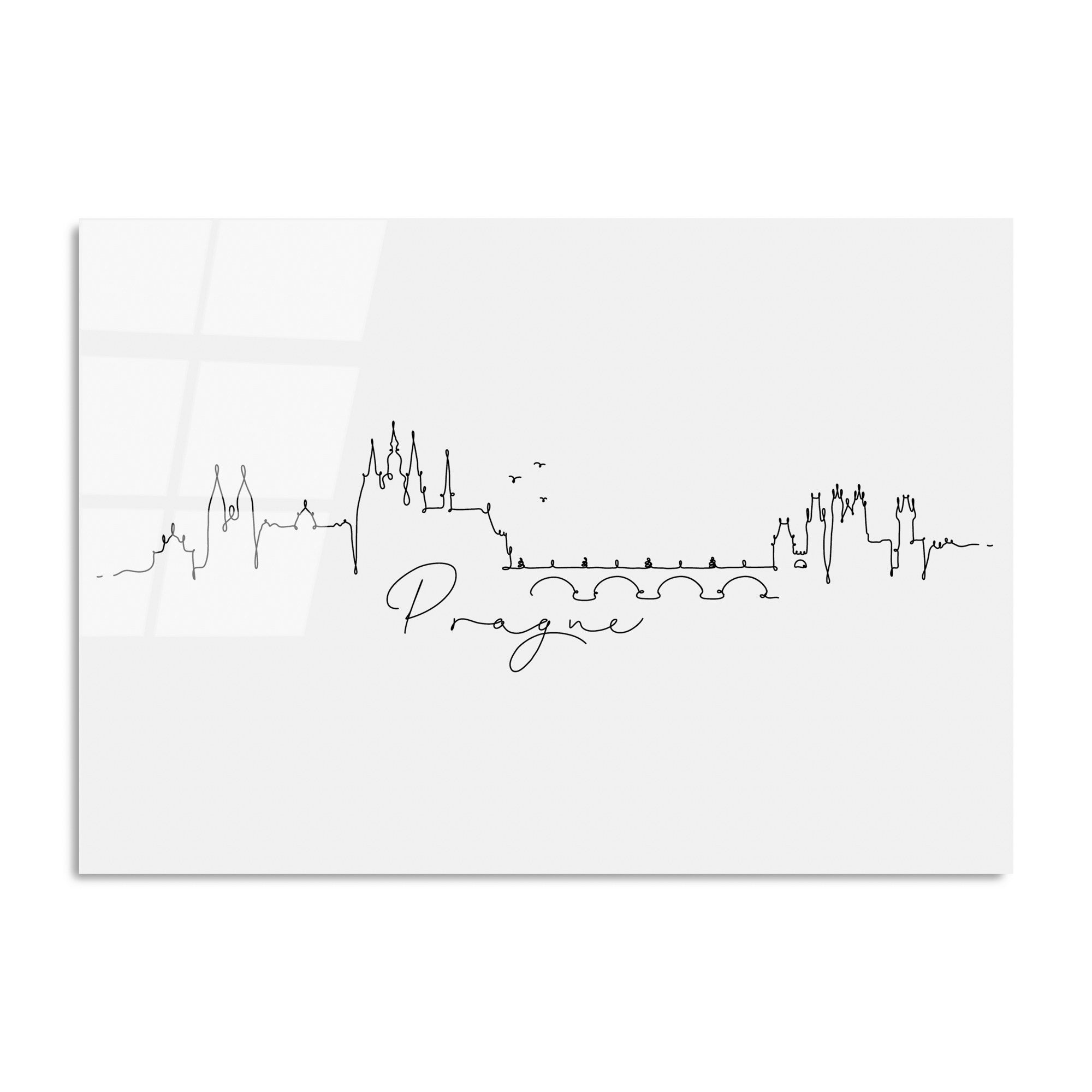 Quadro Decorativo em Vidro Temperado 70 x 100 cm Multicolor UV-243 (4 mm) | Ref. 123BZM1307