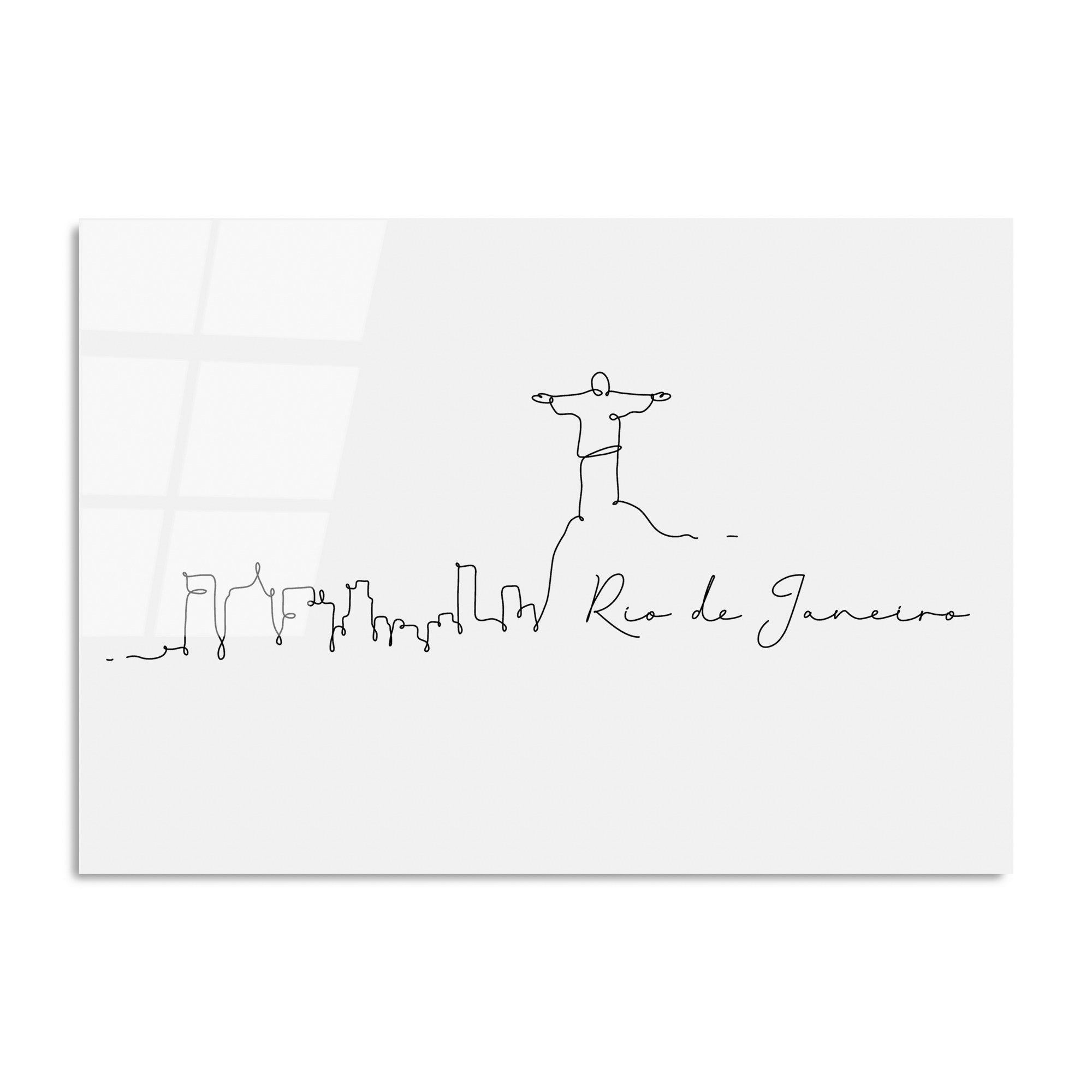 Quadro Decorativo em Vidro Temperado UV-244, 70 x 100 cm, Multicolor, 4 mm (123BZM1308)