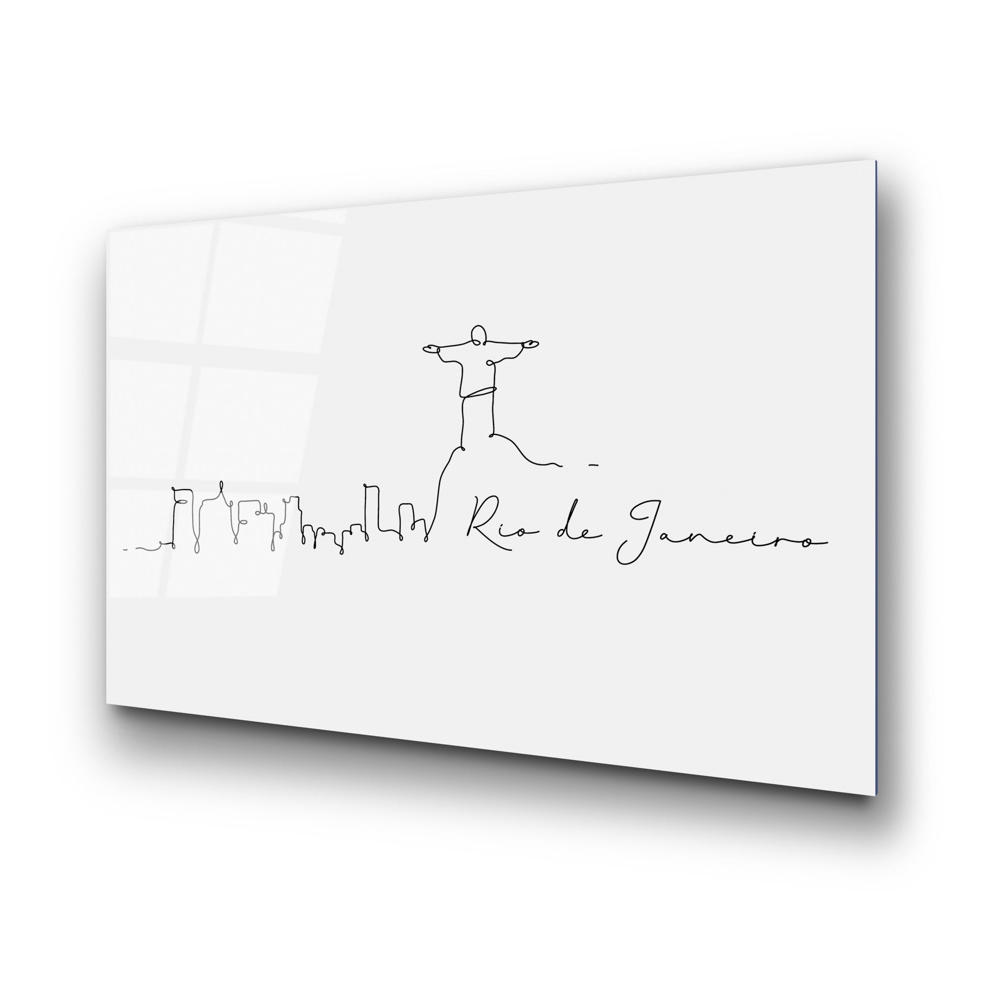 Quadro Decorativo em Vidro Temperado UV-244, 70 x 100 cm, Multicolor, 4 mm (123BZM1308)