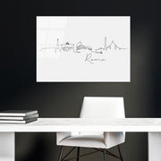 Quadro Decorativo em Vidro Temperado 4 mm 70x100 cm Multicolor | UV-245 (123BZM1309)