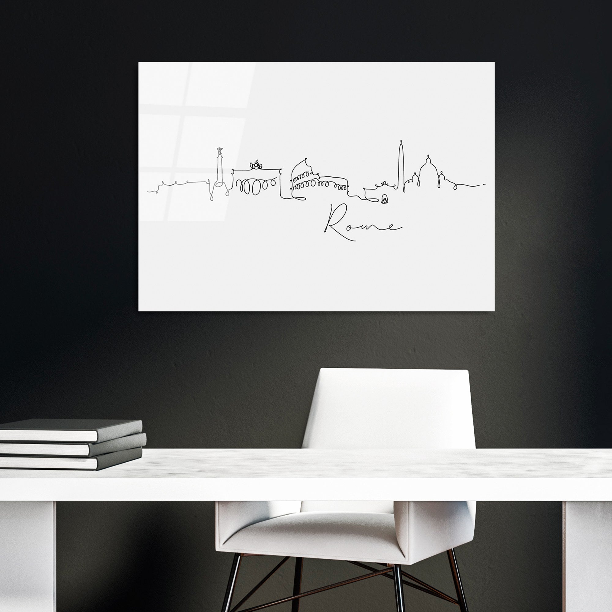 Quadro Decorativo em Vidro Temperado 4 mm 70x100 cm Multicolor | UV-245 (123BZM1309)