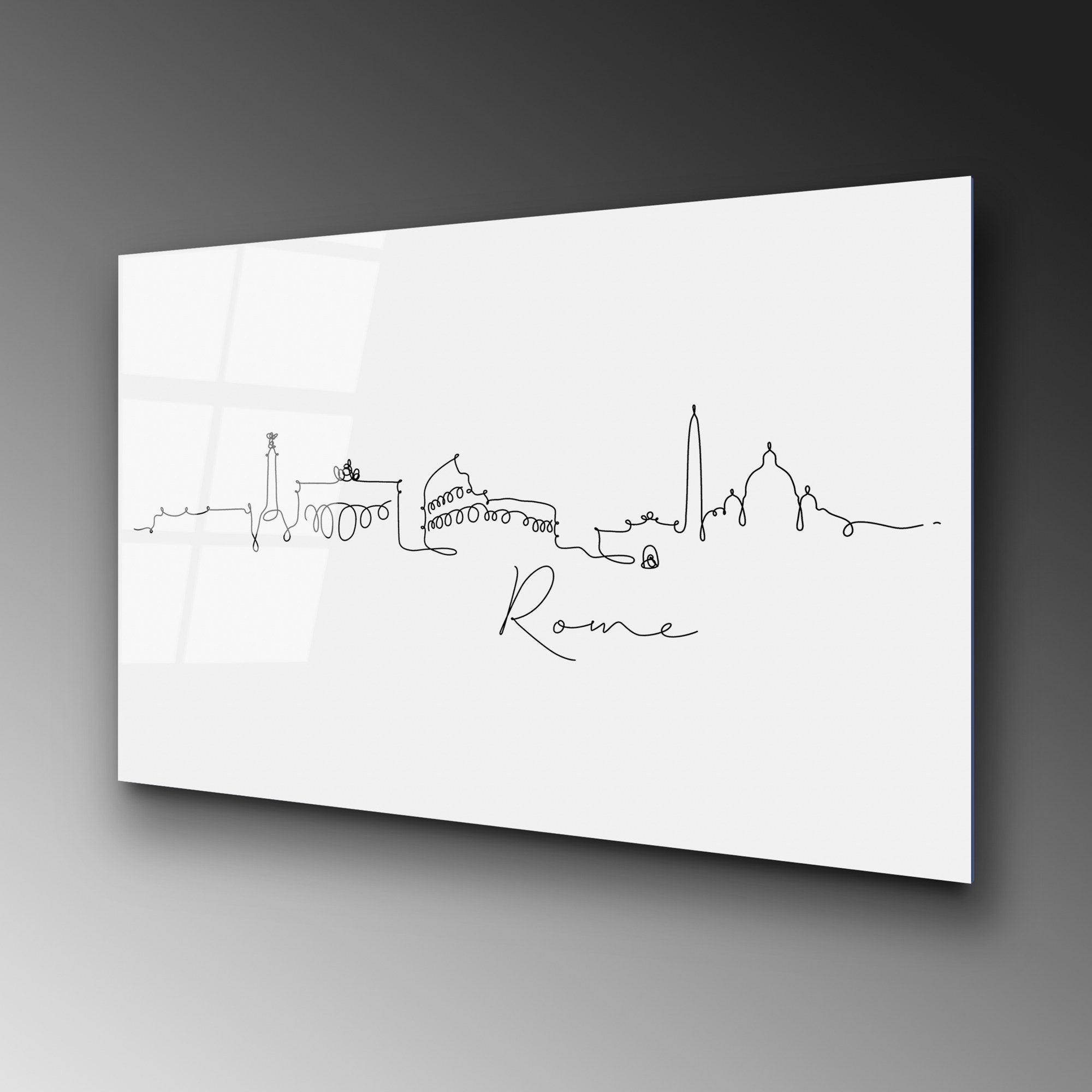 Quadro Decorativo em Vidro Temperado 4 mm 70x100 cm Multicolor | UV-245 (123BZM1309)