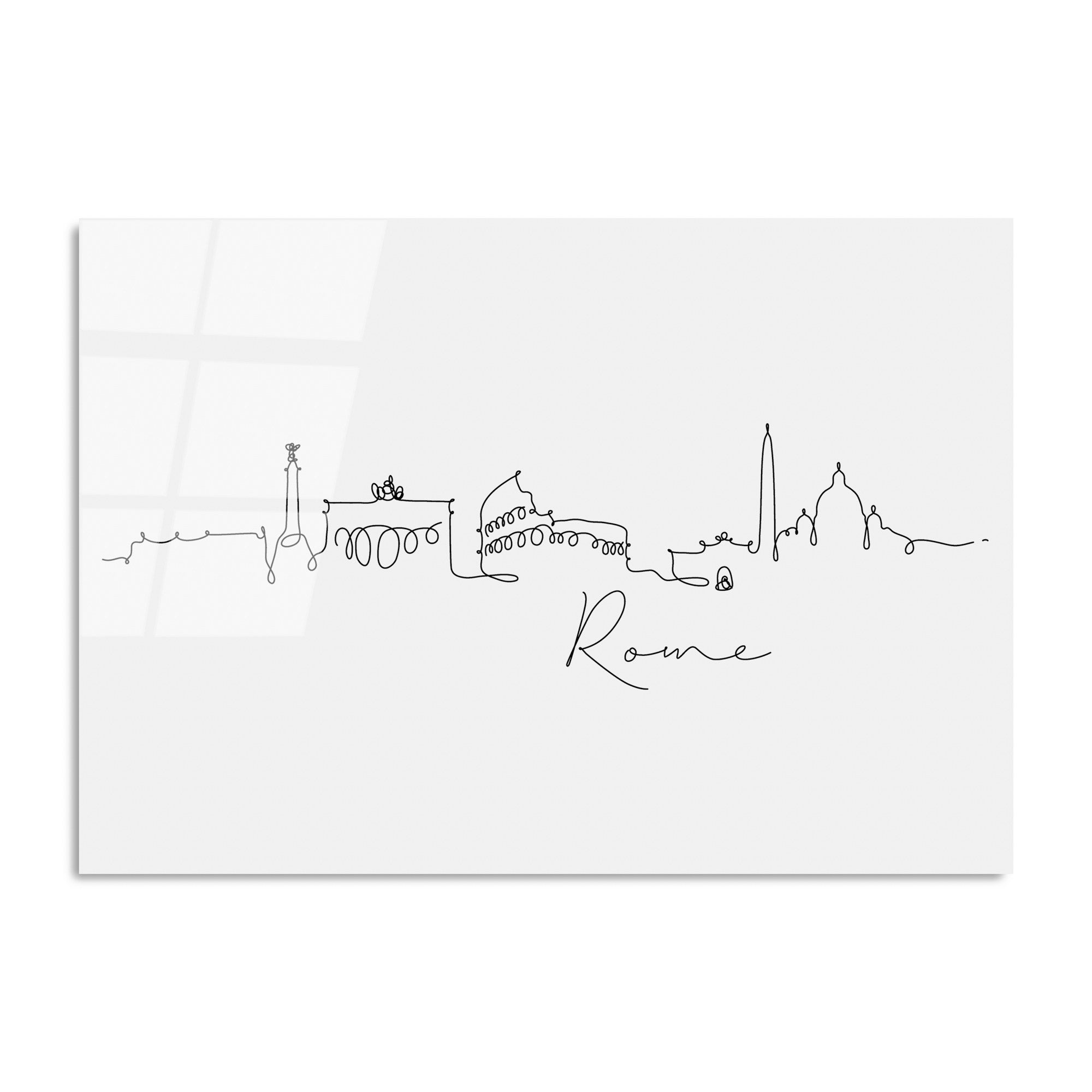 Quadro Decorativo em Vidro Temperado 4 mm 70x100 cm Multicolor | UV-245 (123BZM1309)