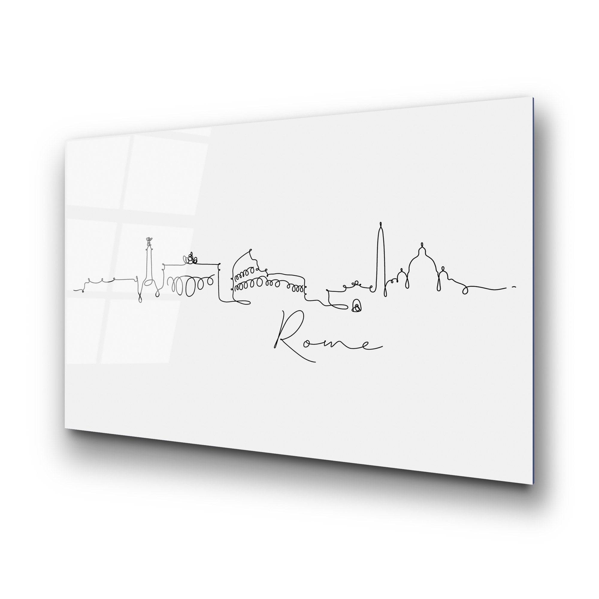 Quadro Decorativo em Vidro Temperado 4 mm 70x100 cm Multicolor | UV-245 (123BZM1309)