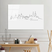 Quadro Decorativo em Vidro Temperado UV-246, 70 x 100 cm, Multicolor (4 mm)