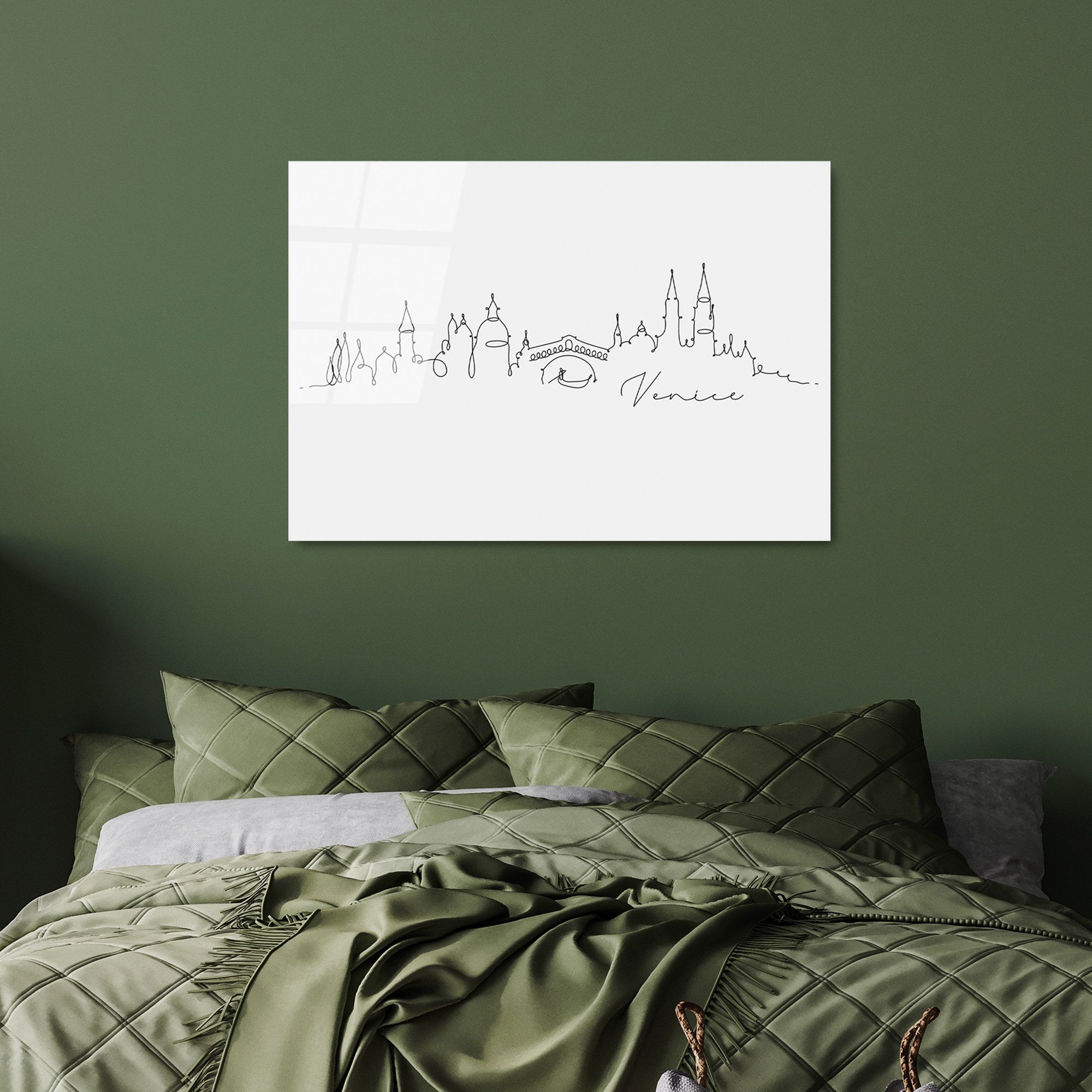 Quadro Decorativo em Vidro Temperado UV-246, 70 x 100 cm, Multicolor (4 mm)