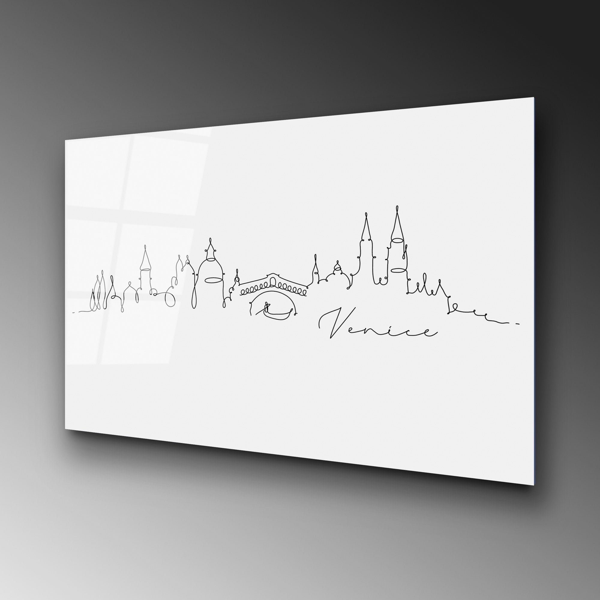 Quadro Decorativo em Vidro Temperado UV-246, 70 x 100 cm, Multicolor (4 mm)