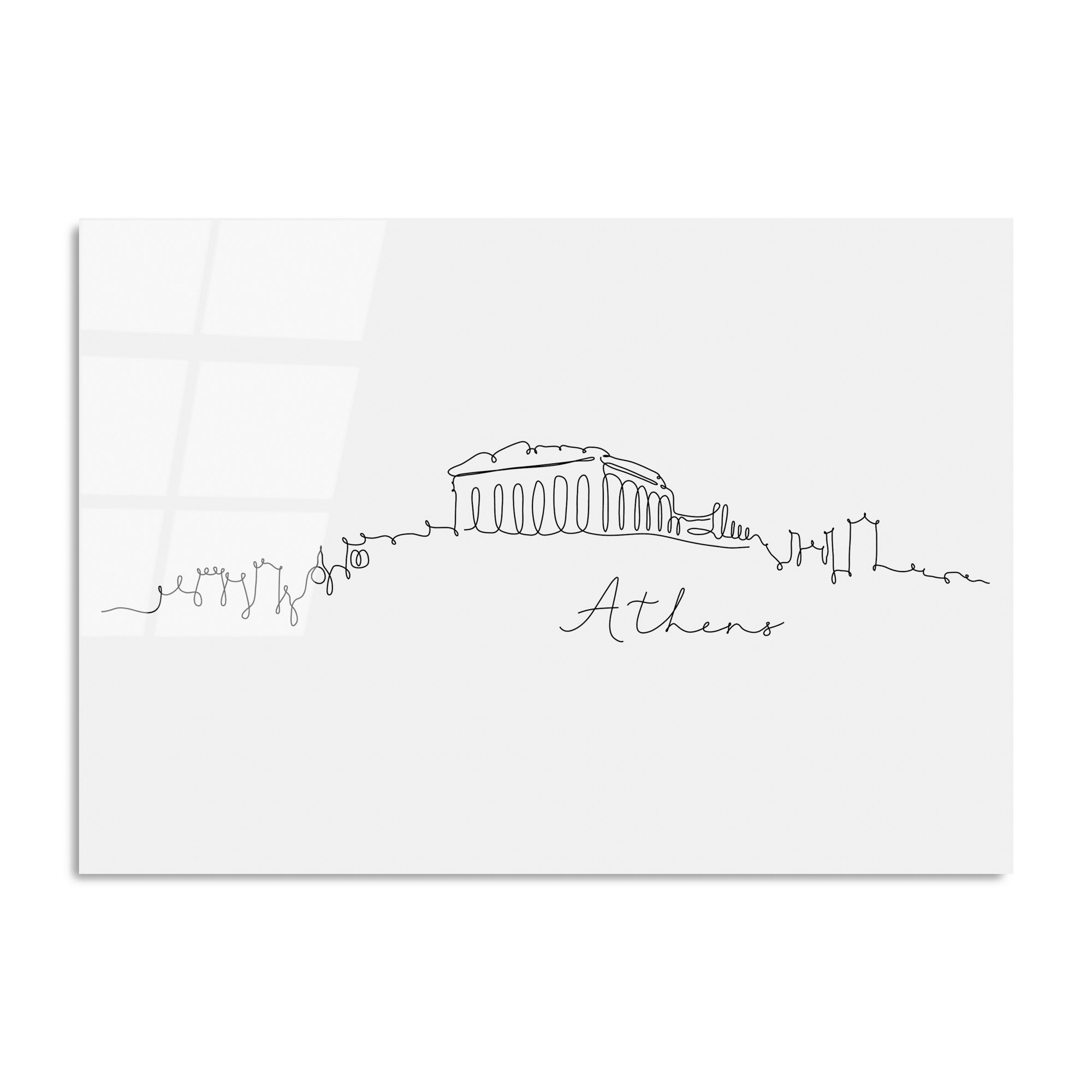 Quadro Decorativo em Vidro Temperado UV-247 (70 x 100 cm) – Multicolor, 4 mm