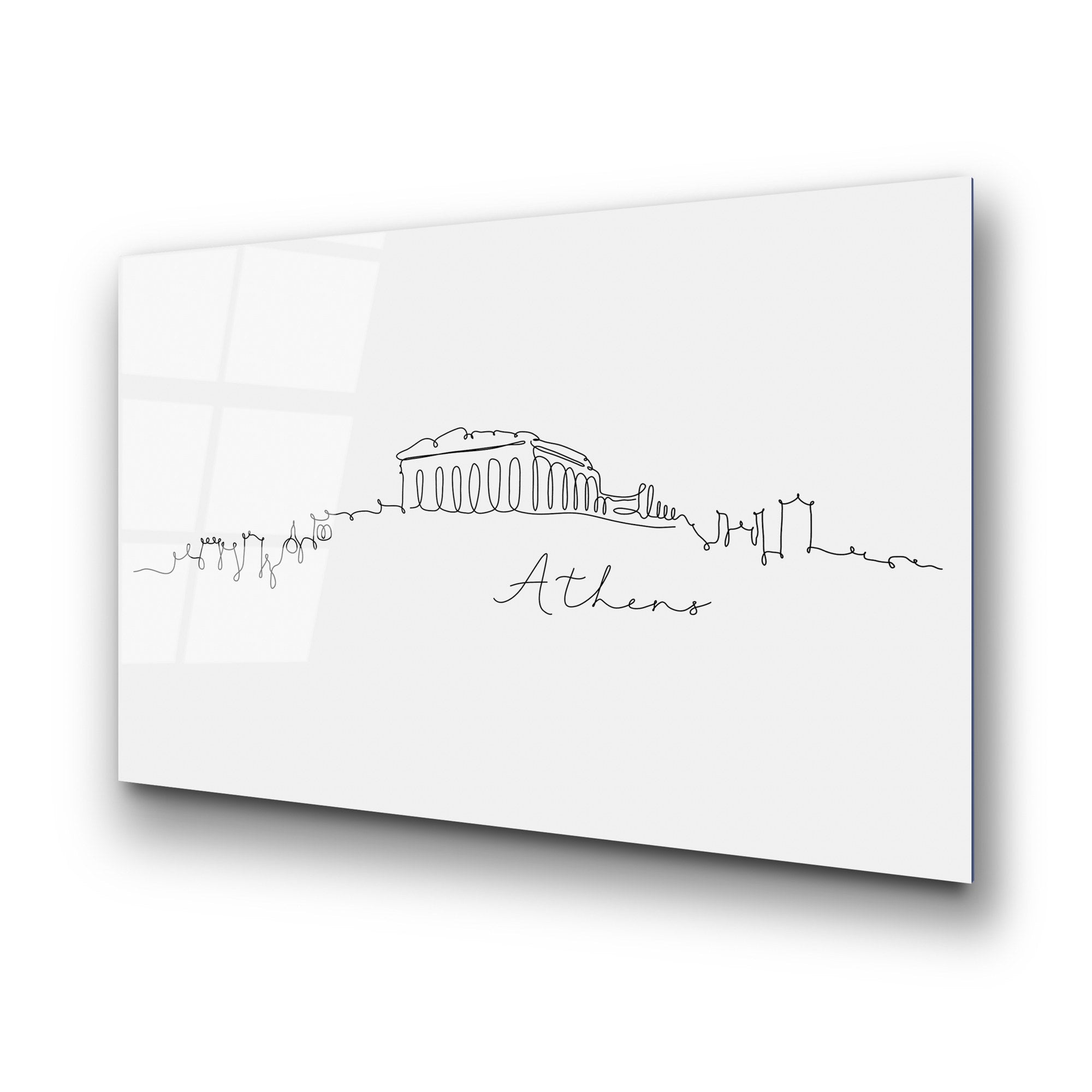 Quadro Decorativo em Vidro Temperado UV-247 (70 x 100 cm) – Multicolor, 4 mm