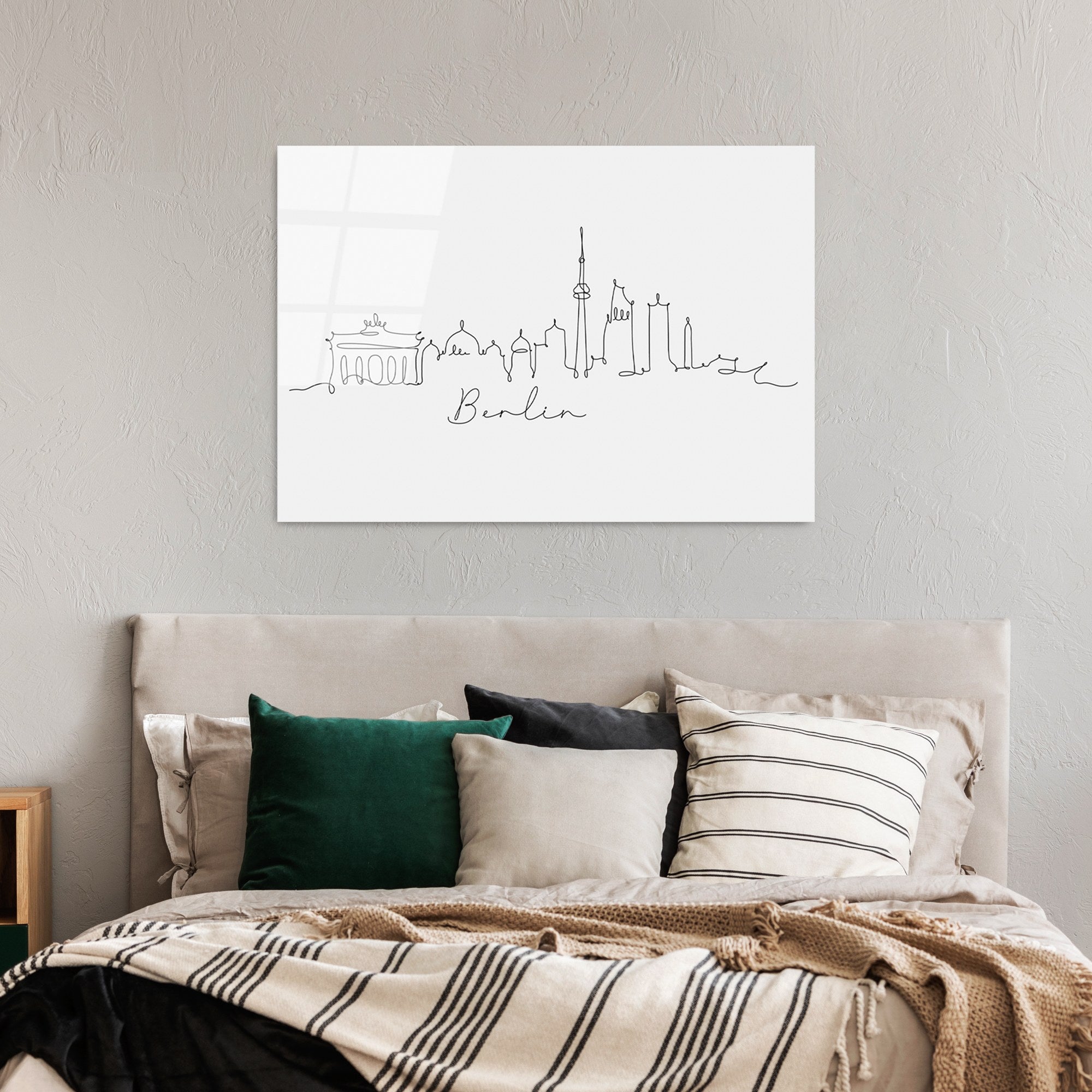 Quadro Decorativo em Vidro Temperado UV-248, Multicolor, 70 x 100 cm (4 mm)