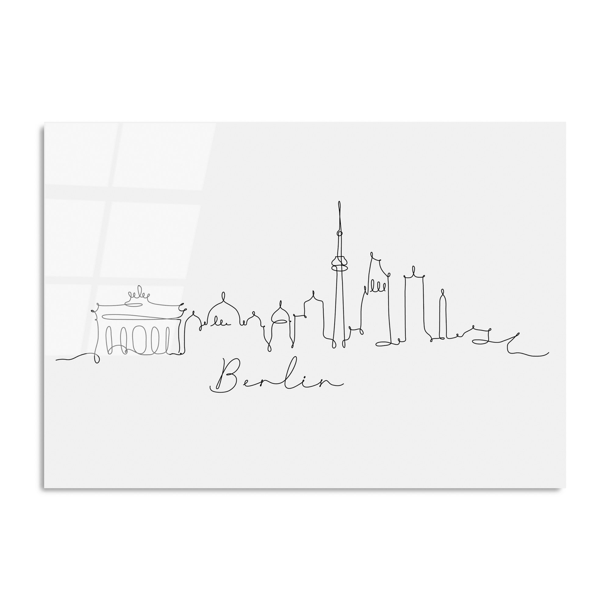 Quadro Decorativo em Vidro Temperado UV-248, Multicolor, 70 x 100 cm (4 mm)