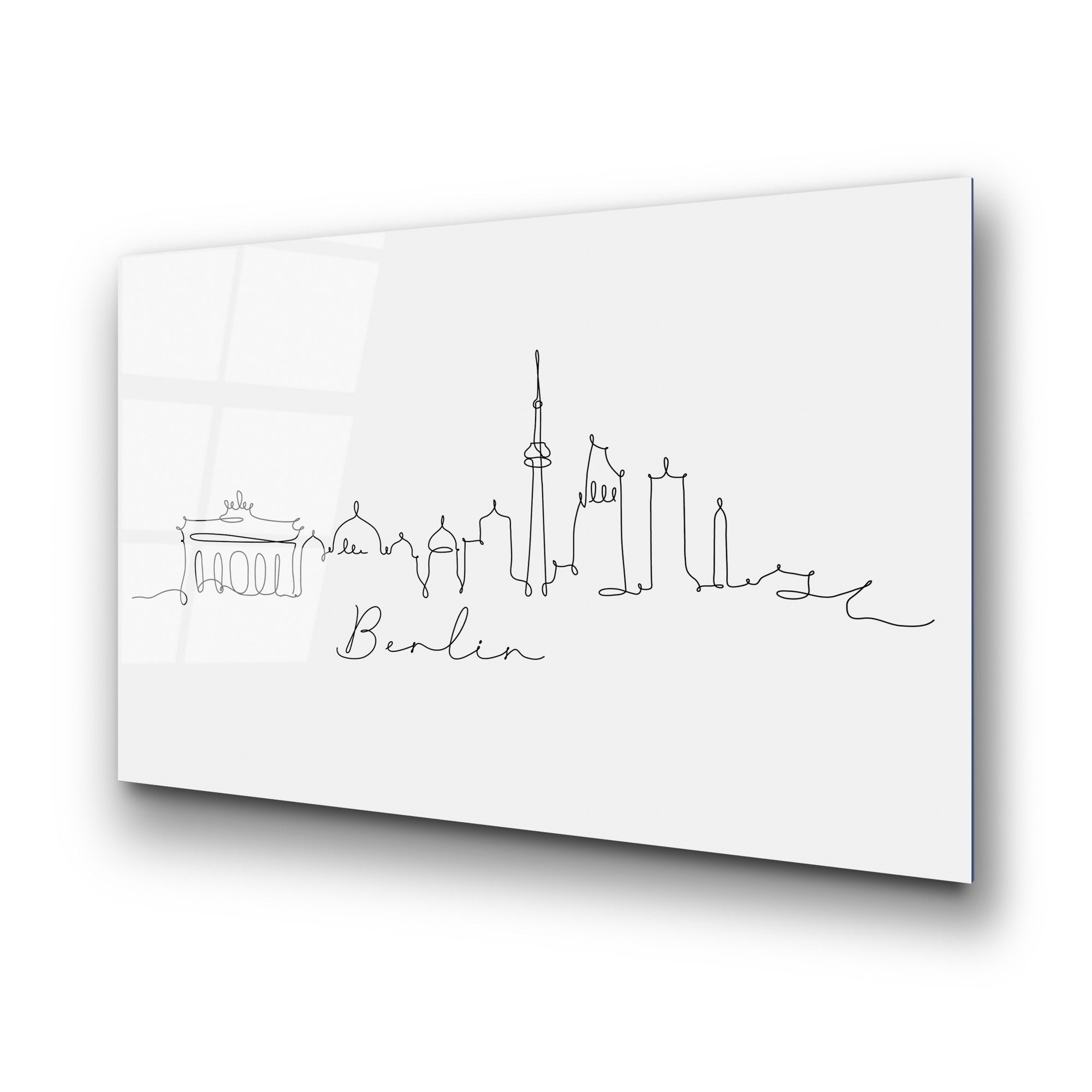 Quadro Decorativo em Vidro Temperado UV-248, Multicolor, 70 x 100 cm (4 mm)