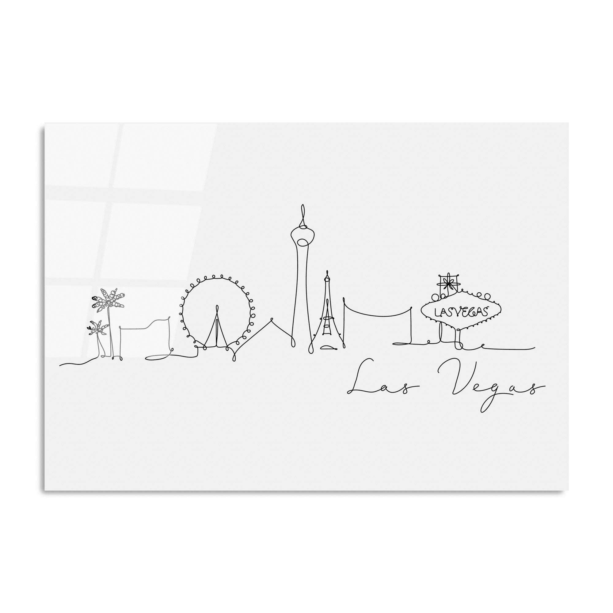 Quadro Decorativo em Vidro Temperado UV-250, 70 x 100 cm, Multicolor, 4 mm