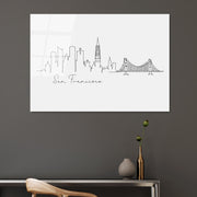 Quadro Decorativo em Vidro 100% Temperado UV-251, Multicolor, 70 x 100 cm (4 mm)