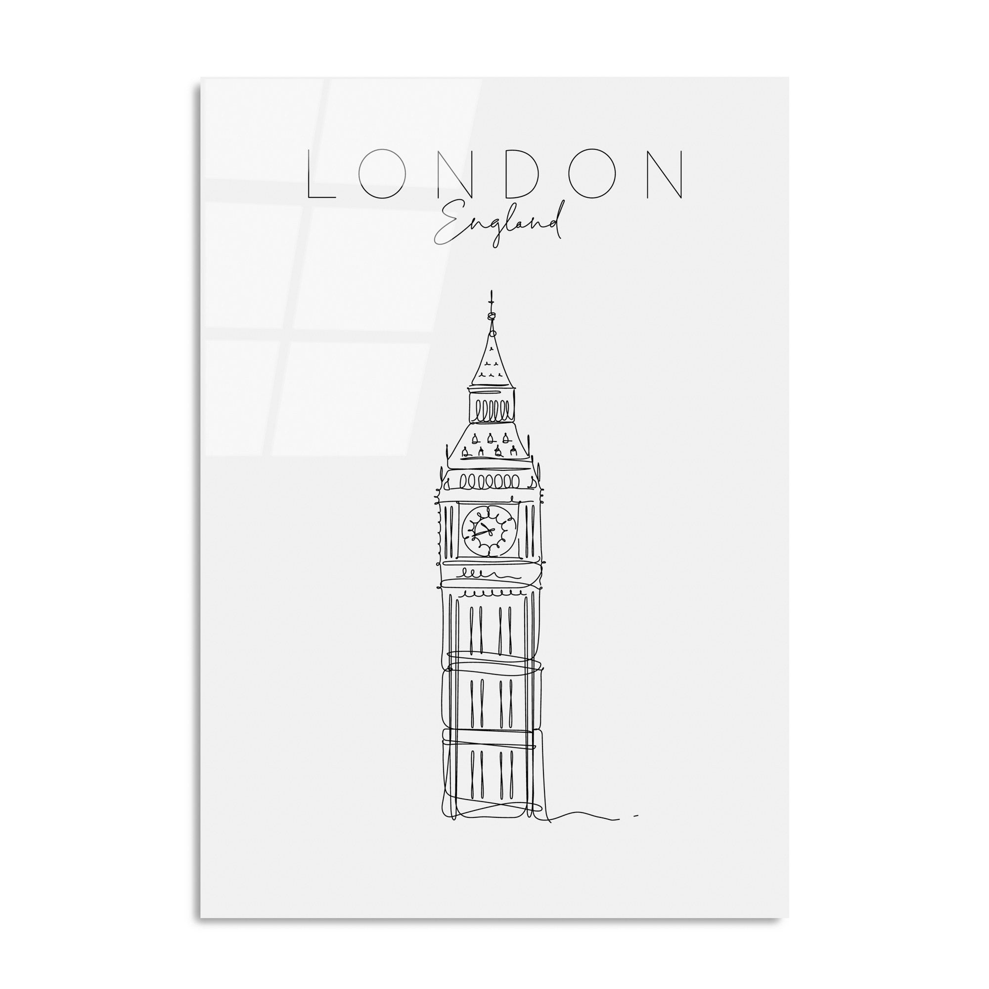 Quadro Decorativo em Vidro Temperado UV-255 (70x100 cm) Multicolor – 4 mm