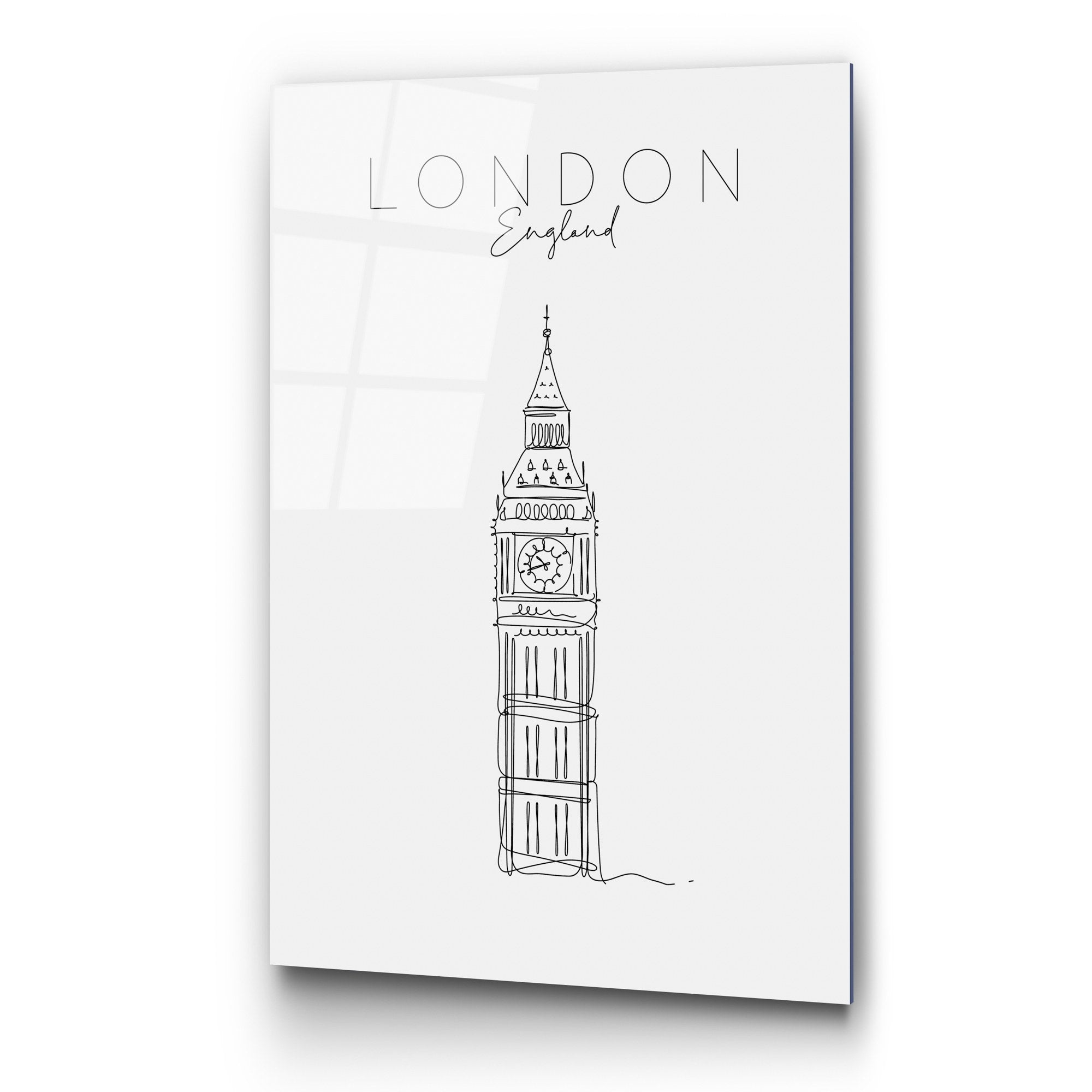 Quadro Decorativo em Vidro Temperado UV-255 (70x100 cm) Multicolor – 4 mm