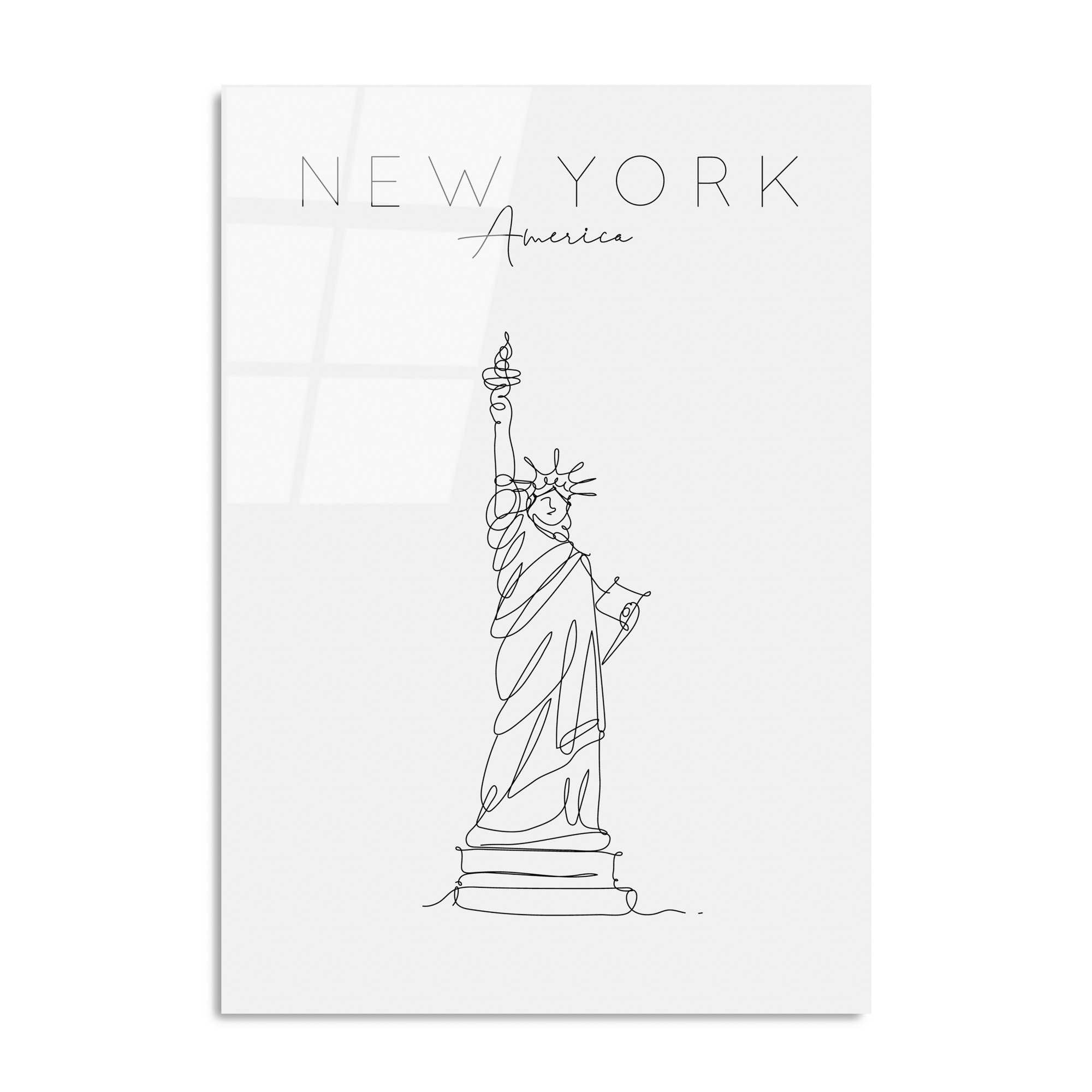 Quadro Decorativo em Vidro Temperado Multicolor UV-256, 70 x 100 cm (4 mm)