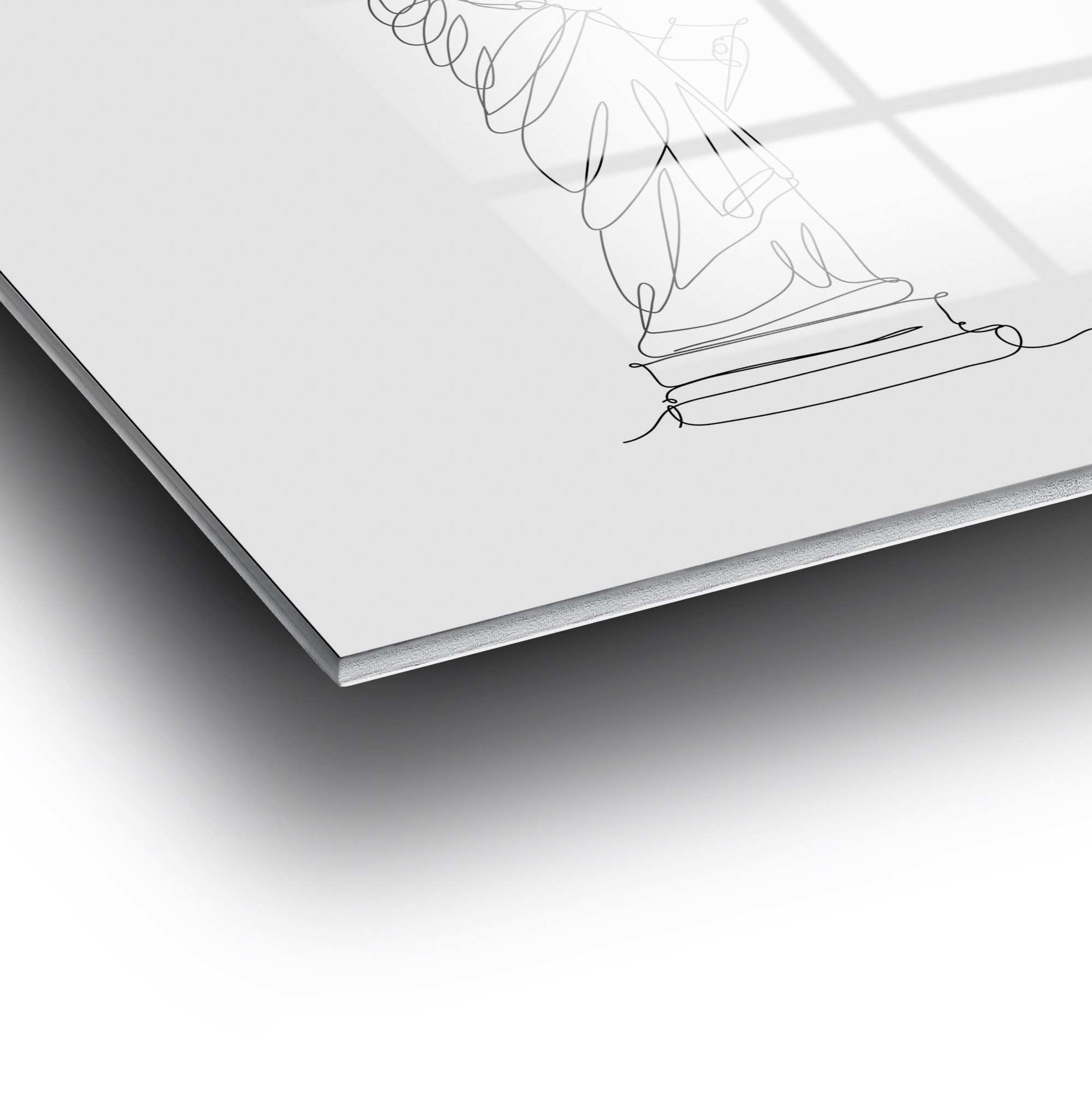 Quadro Decorativo em Vidro Temperado Multicolor UV-256, 70 x 100 cm (4 mm)