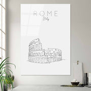 Quadro Decorativo em Vidro Temperado 70 x 100 cm (4 mm) - Multicolor - UV-258