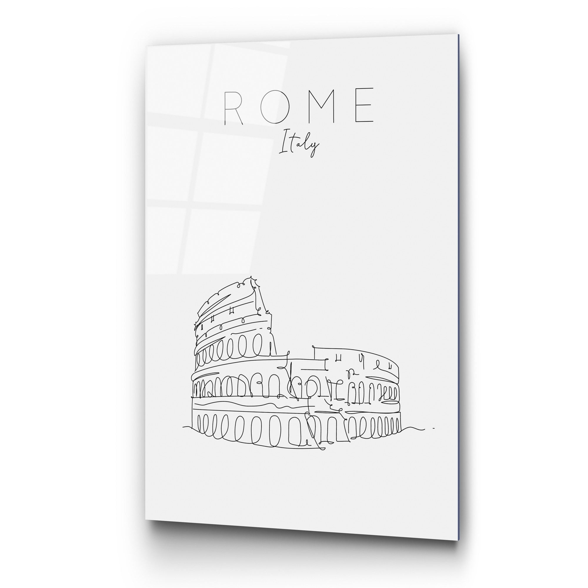 Quadro Decorativo em Vidro Temperado 70 x 100 cm (4 mm) - Multicolor - UV-258