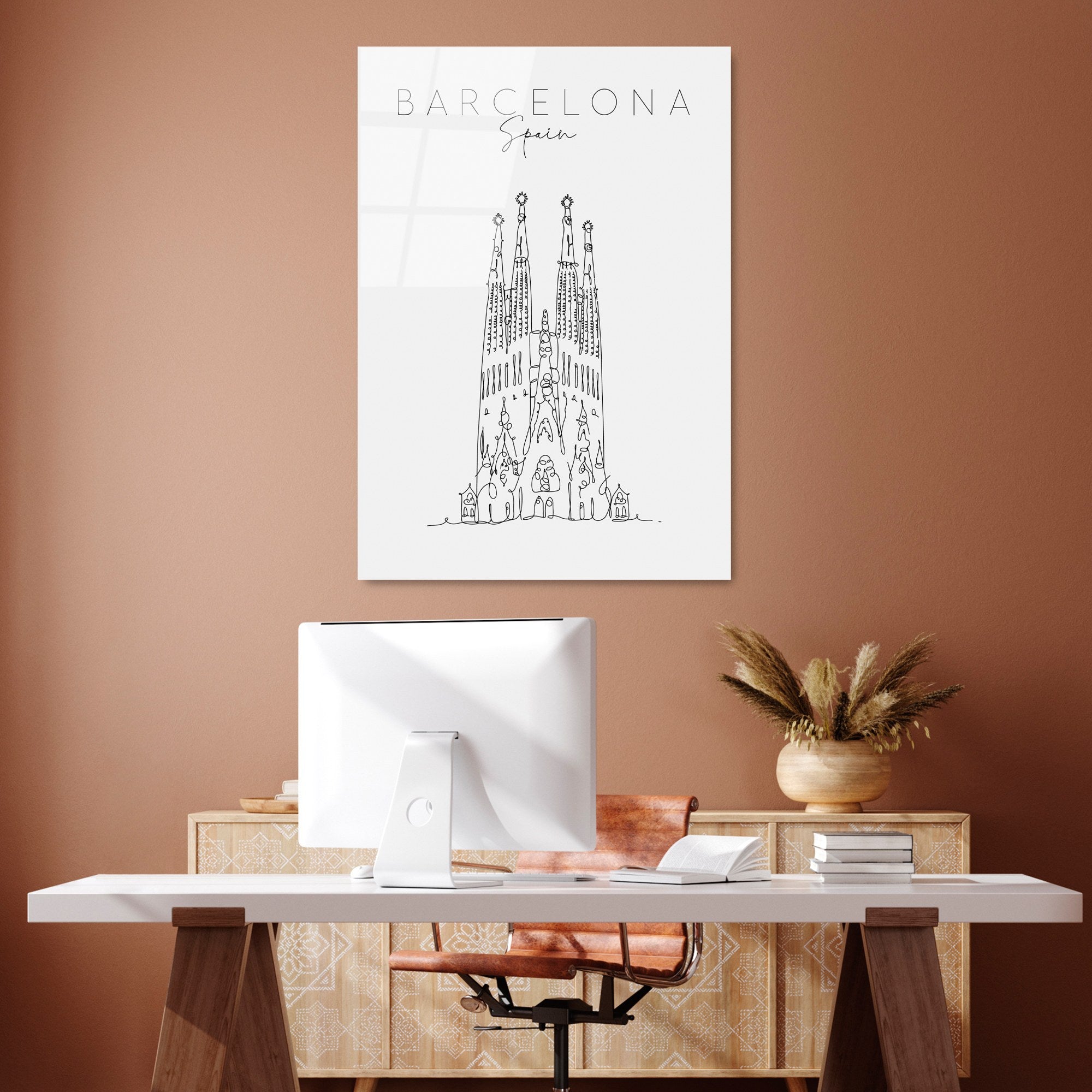 Quadro Decorativo em Vidro Temperado UV-259 (70 x 100 cm) – Multicolor, 4 mm