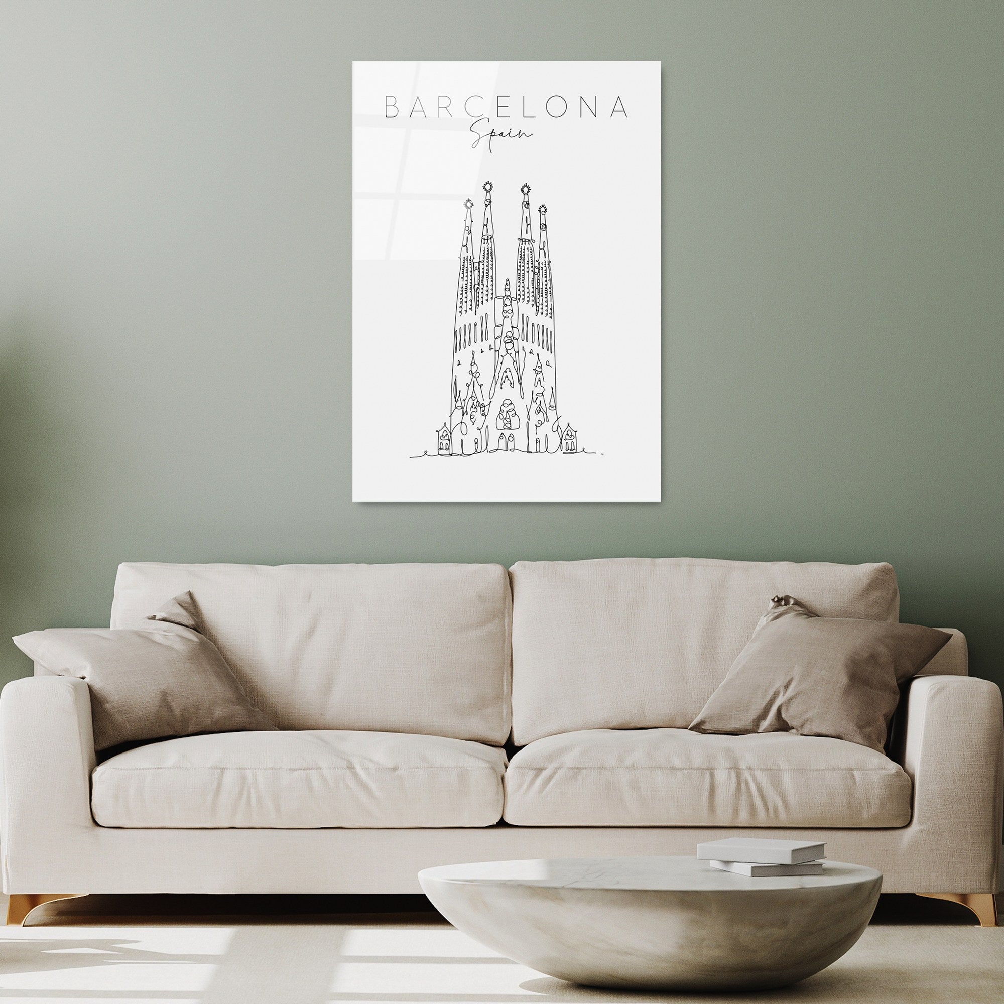 Quadro Decorativo em Vidro Temperado UV-259 (70 x 100 cm) – Multicolor, 4 mm