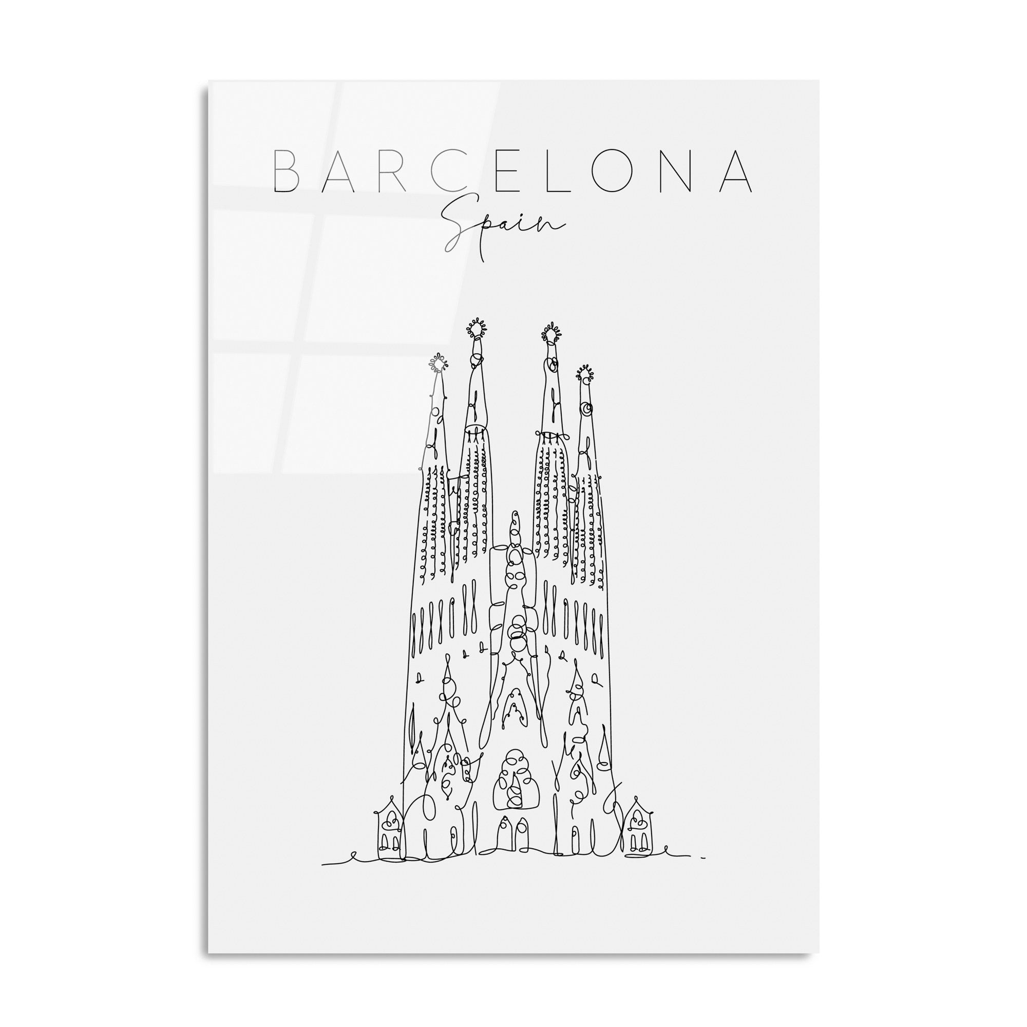 Quadro Decorativo em Vidro Temperado UV-259 (70 x 100 cm) – Multicolor, 4 mm