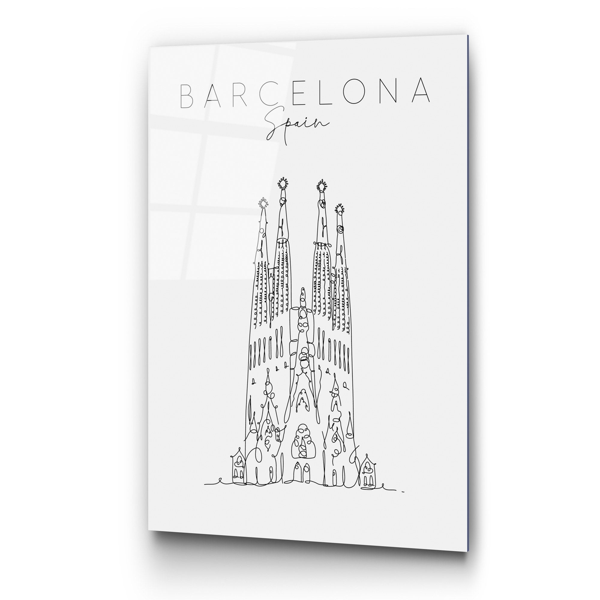 Quadro Decorativo em Vidro Temperado UV-259 (70 x 100 cm) – Multicolor, 4 mm