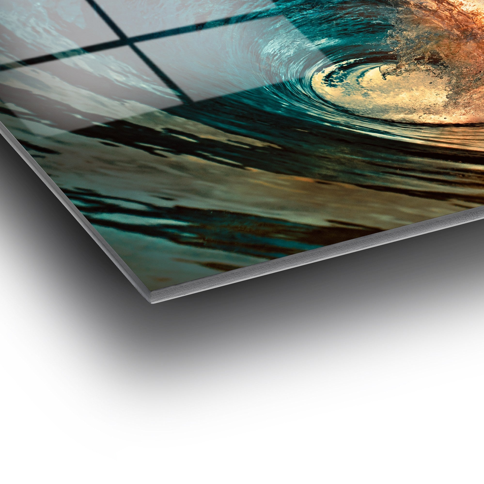 Quadro Decorativo em Vidro Temperado UV-263, Multicolor, 70 x 100 cm, 4 mm