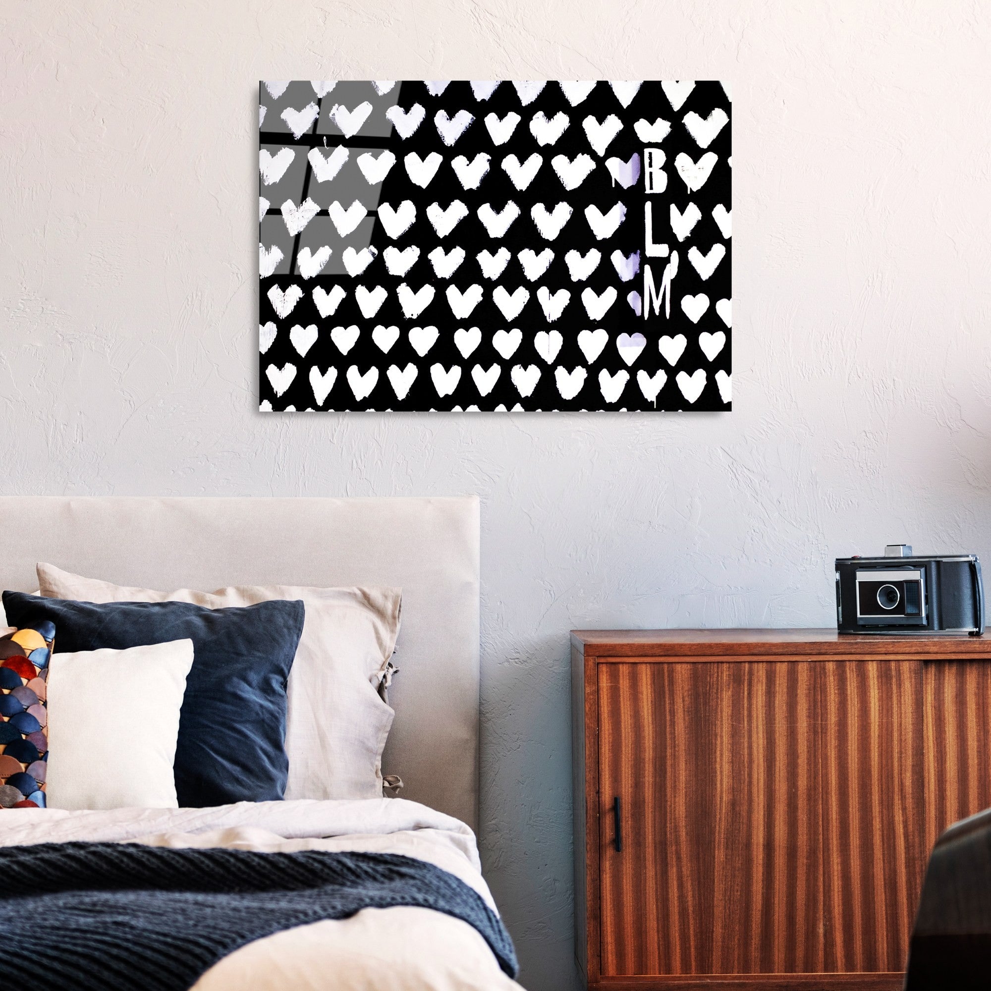 Quadro Decorativo em Vidro Temperado Multicolor UV-479, 45 x 65 cm (4 mm)