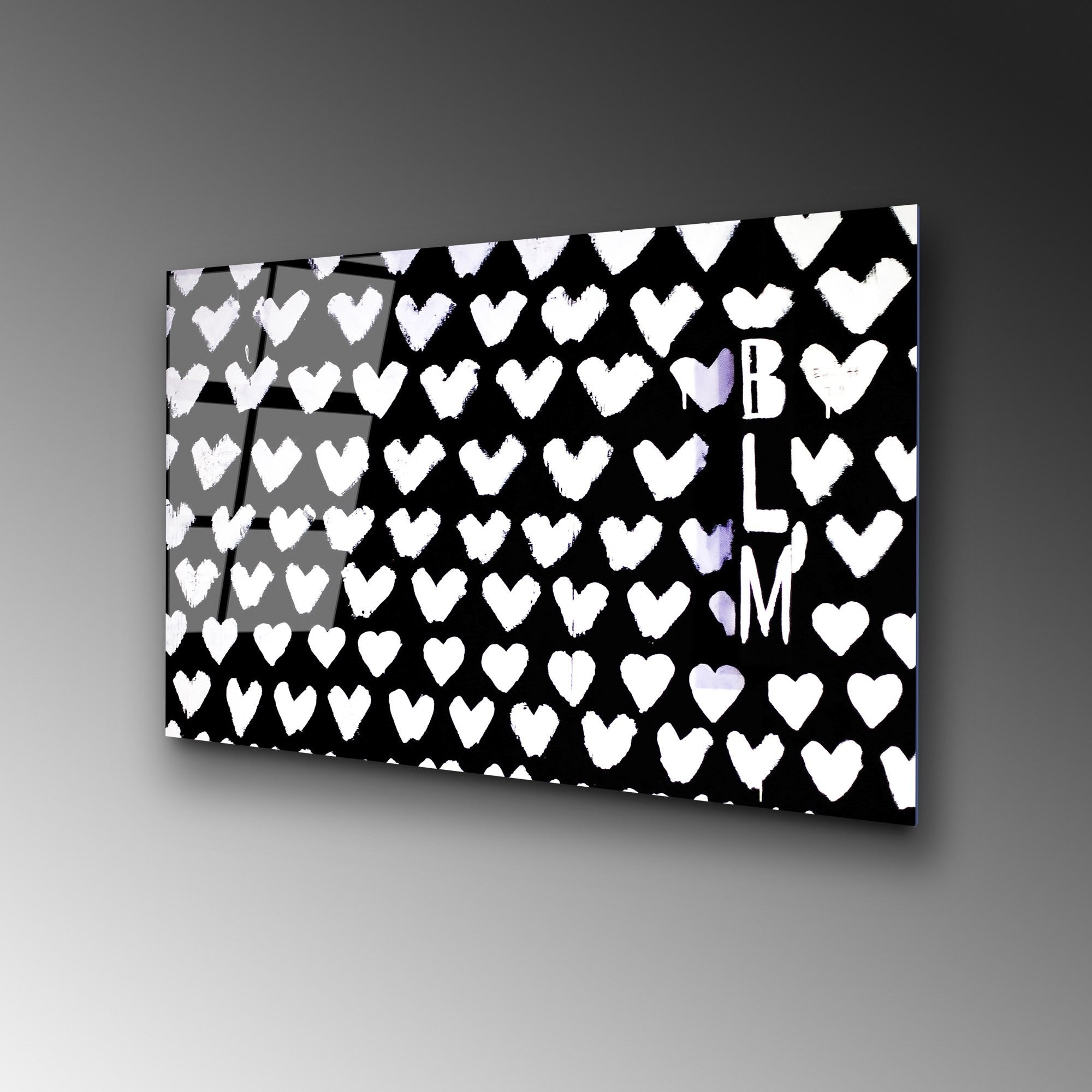 Quadro Decorativo em Vidro Temperado Multicolor UV-479, 45 x 65 cm (4 mm)