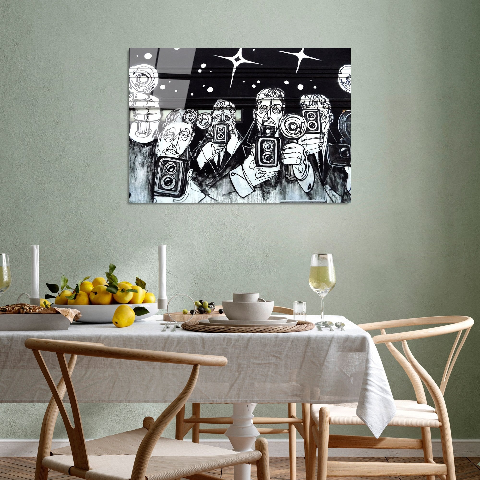 Quadro Decorativo em Vidro Temperado 45 x 65 cm – Multicolor – UV-480 (4 mm) – 123BZM1329