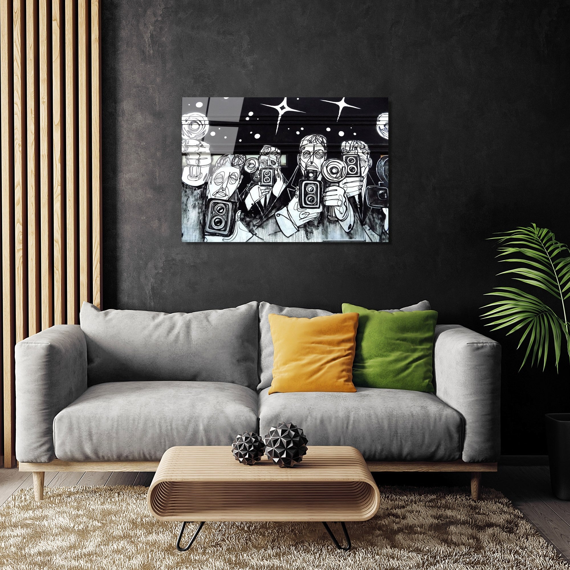 Quadro Decorativo em Vidro Temperado 45 x 65 cm – Multicolor – UV-480 (4 mm) – 123BZM1329