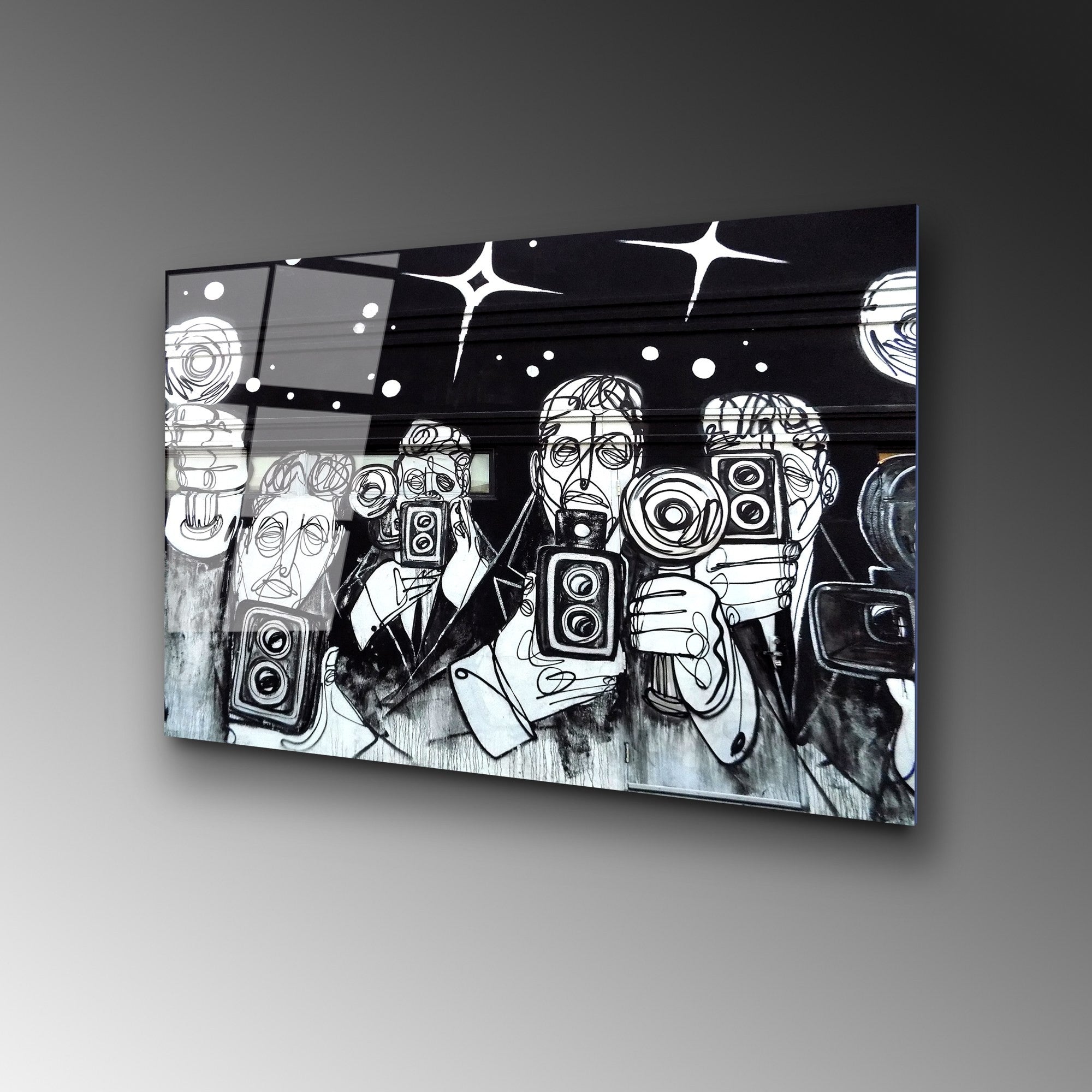 Quadro Decorativo em Vidro Temperado 45 x 65 cm – Multicolor – UV-480 (4 mm) – 123BZM1329