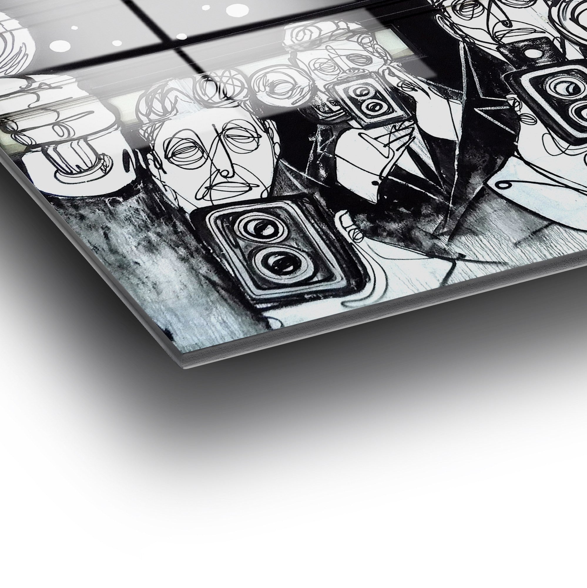 Quadro Decorativo em Vidro Temperado 45 x 65 cm – Multicolor – UV-480 (4 mm) – 123BZM1329