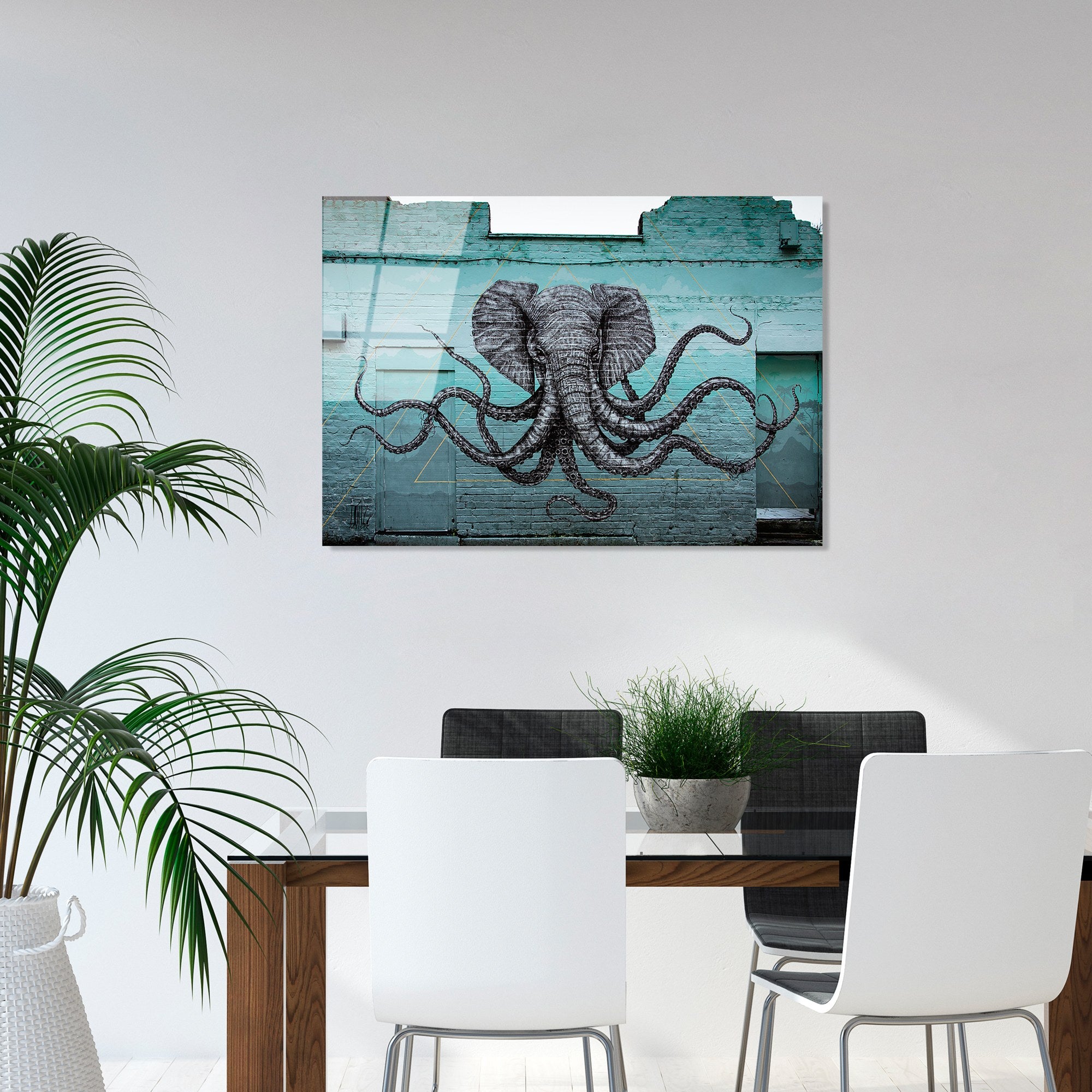 Quadro Decorativo em Vidro Temperado UV-481, Multicolor, 45 x 65 cm, 4 mm | 123BZM1330