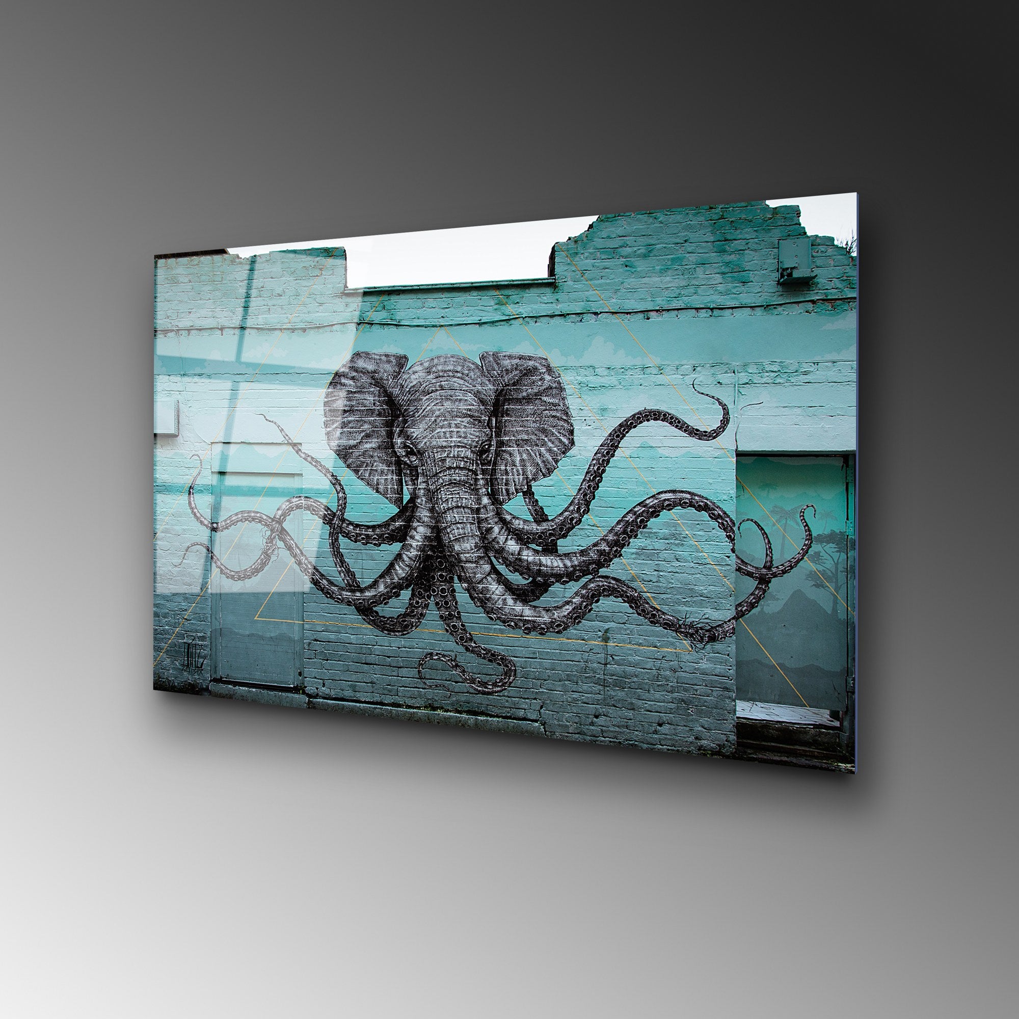 Quadro Decorativo em Vidro Temperado UV-481, Multicolor, 45 x 65 cm, 4 mm | 123BZM1330