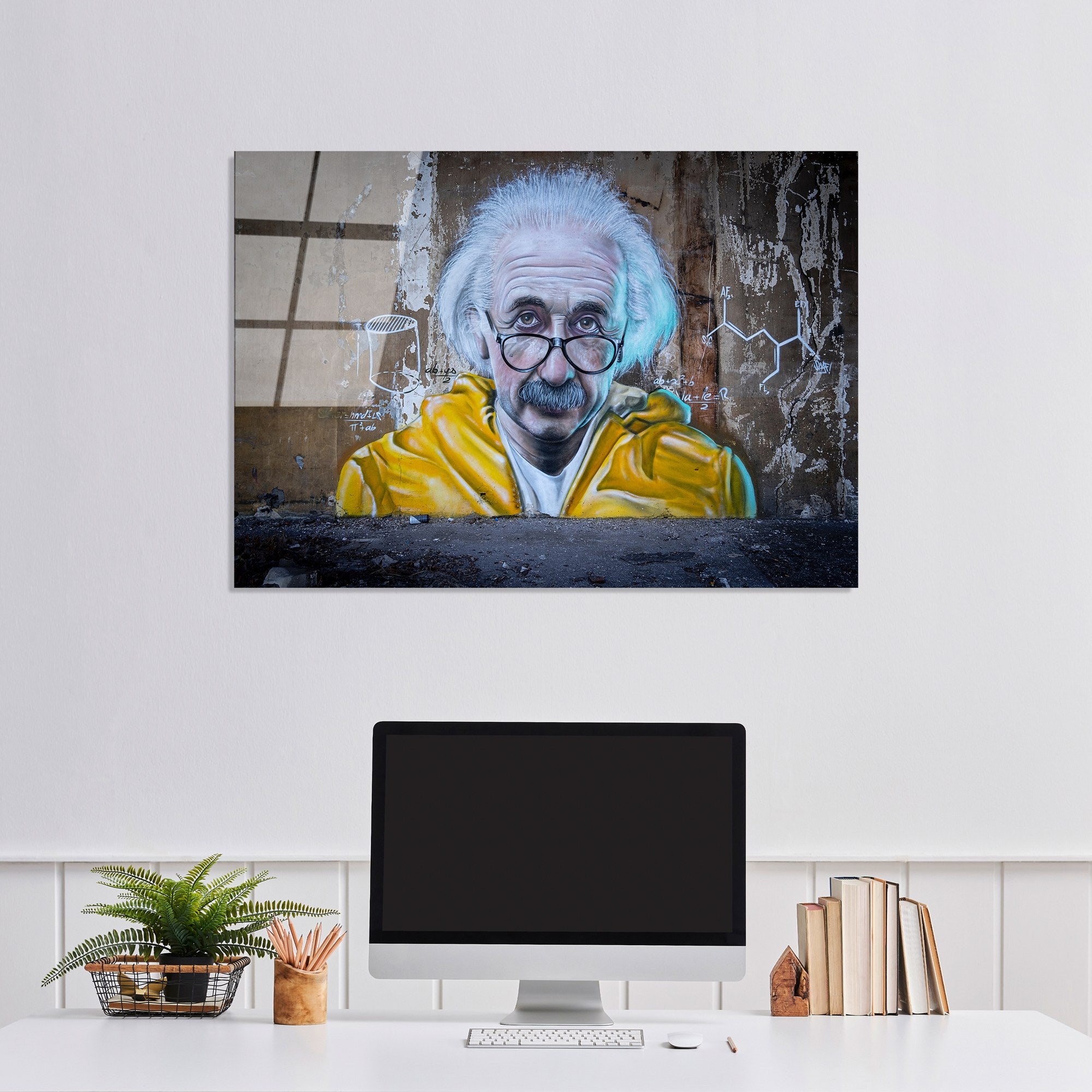Quadro Decorativo em 100% Vidro Temperado UV-482, Multicor, 45 x 65 cm (4 mm)