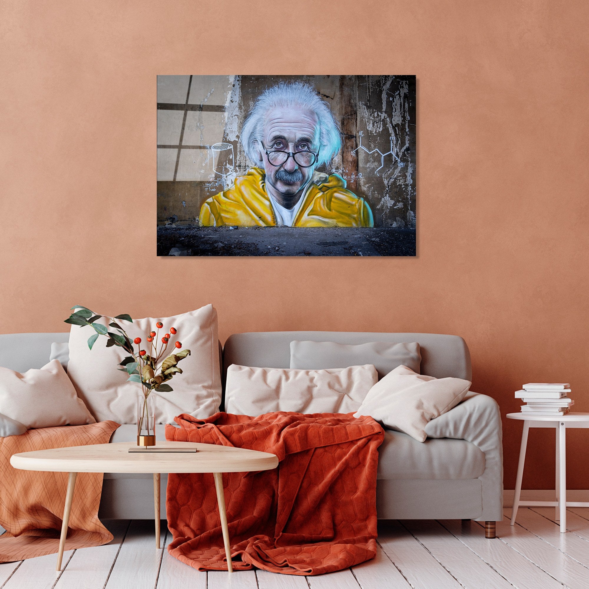 Quadro Decorativo em 100% Vidro Temperado UV-482, Multicor, 45 x 65 cm (4 mm)