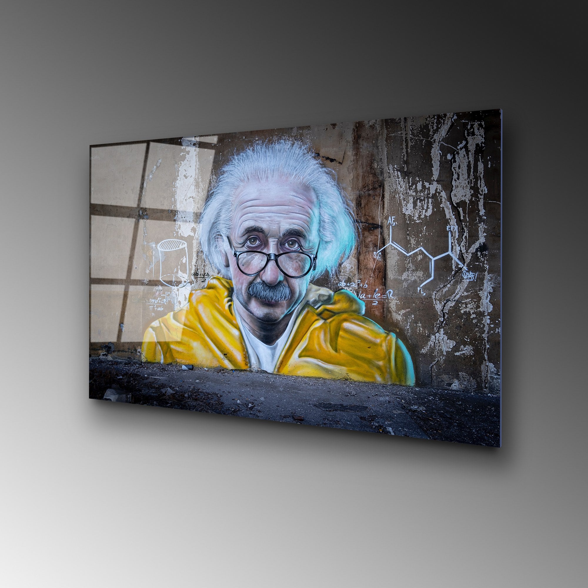 Quadro Decorativo em 100% Vidro Temperado UV-482, Multicor, 45 x 65 cm (4 mm)