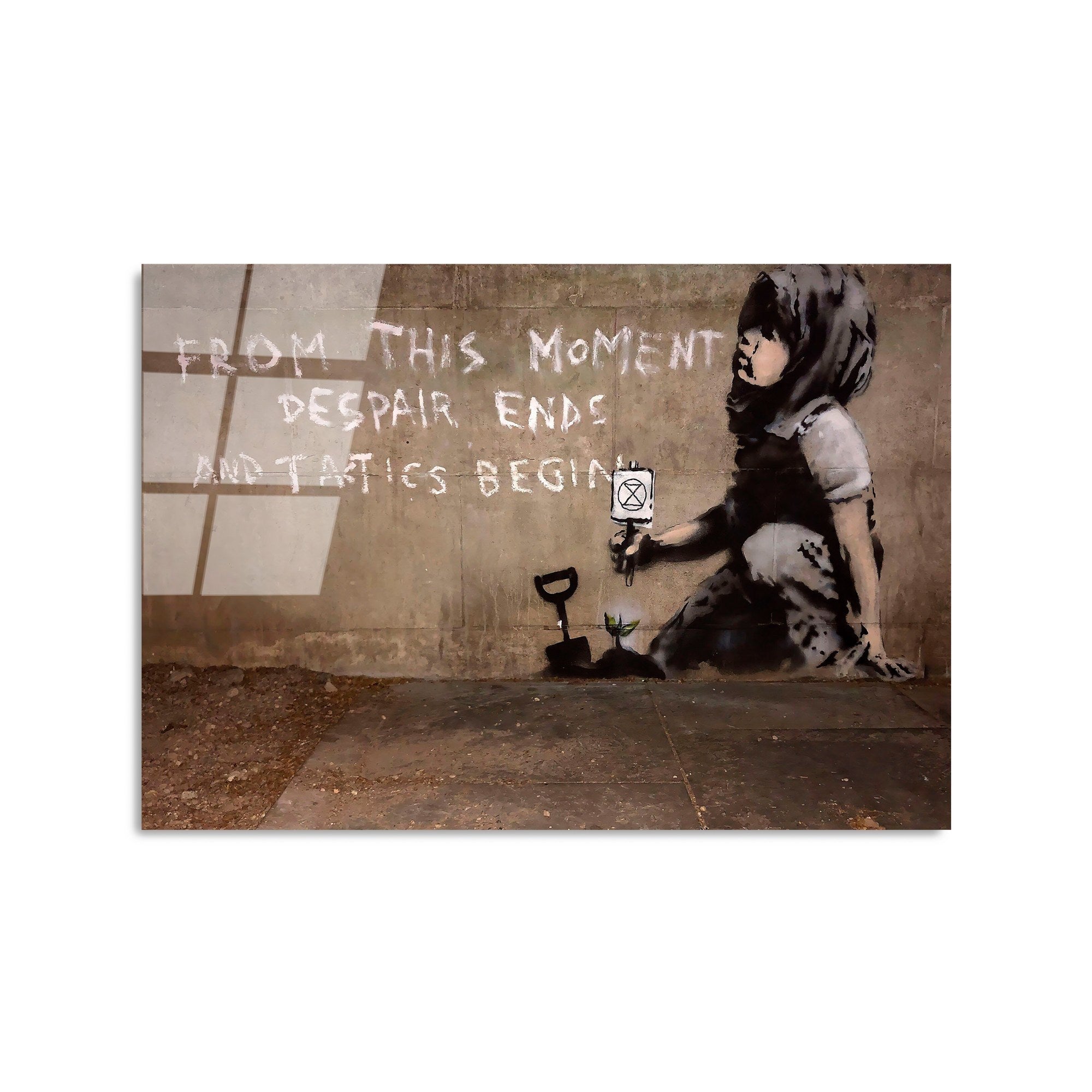 Quadro Decorativo em Vidro Temperado UV-483, Multicolor, 45 x 65 cm, 4 mm