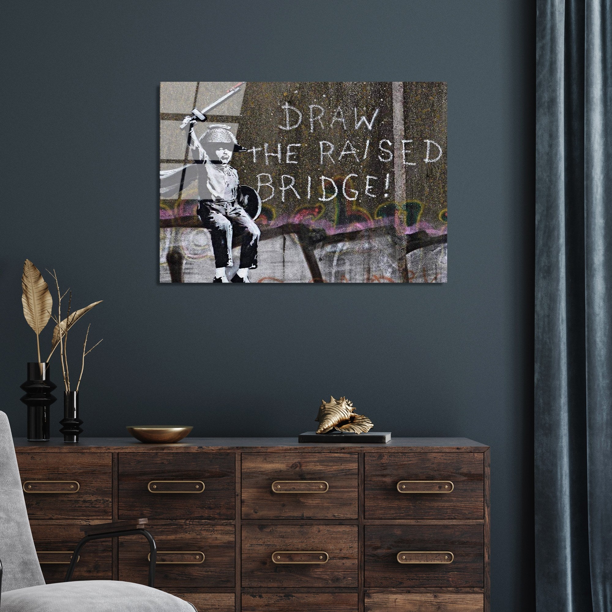 Quadro Decorativo em Vidro Temperado 45 x 65 cm (4 mm), Multicolor – UV-484 | Ref. 123BZM1333