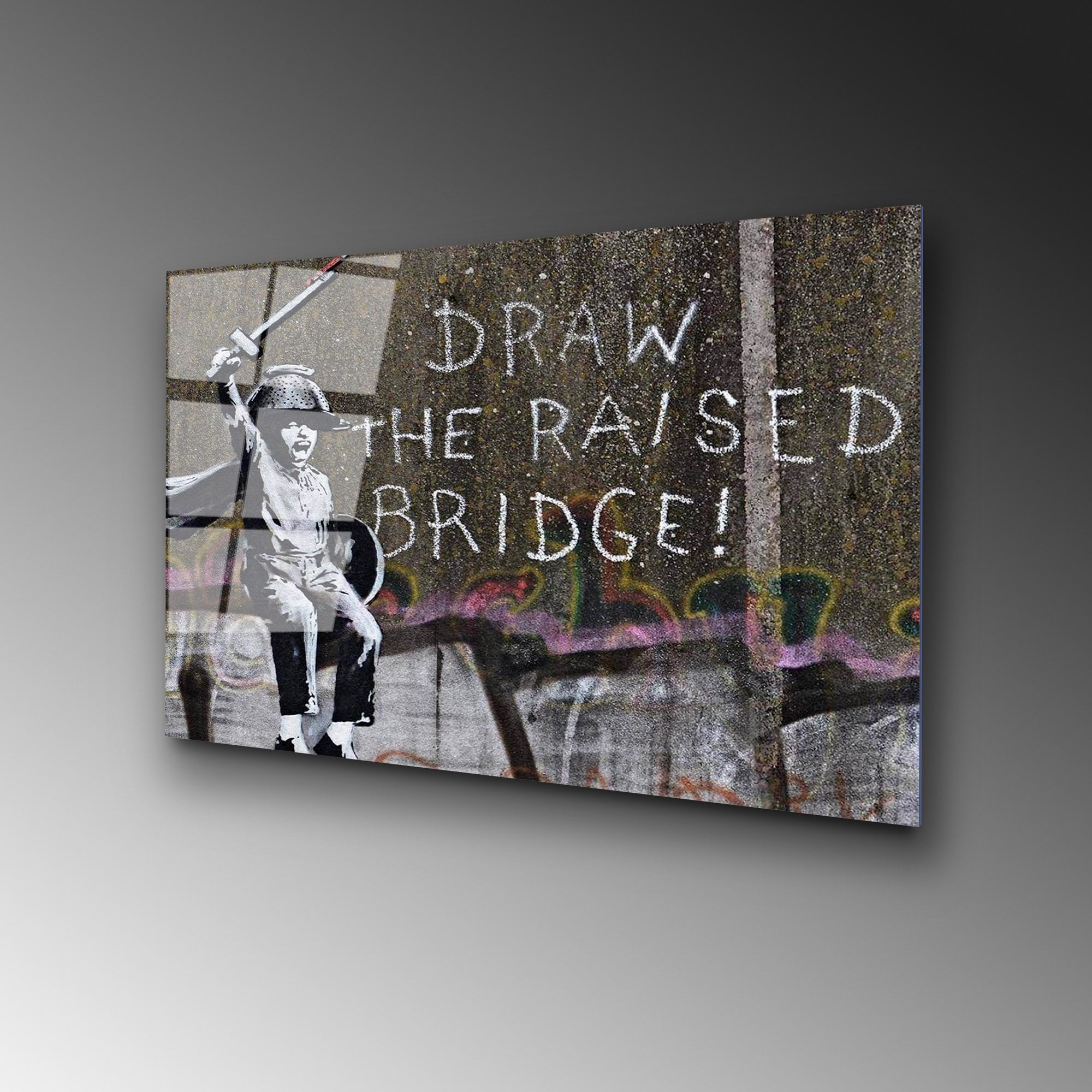 Quadro Decorativo em Vidro Temperado 45 x 65 cm (4 mm), Multicolor – UV-484 | Ref. 123BZM1333