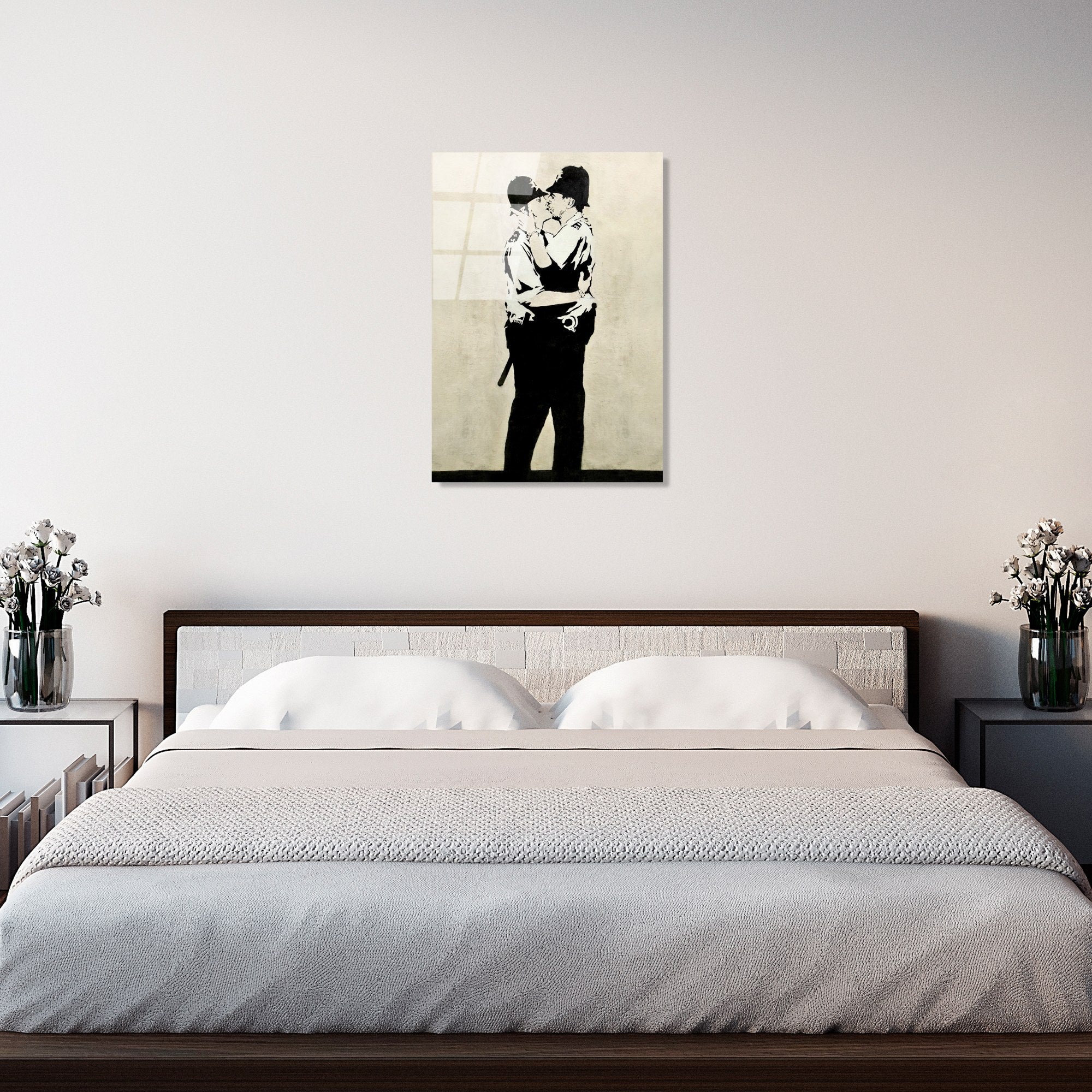 Quadro Decorativo em Vidro Temperado UV‑485, Multicolor, 45 x 65 cm, 4 mm